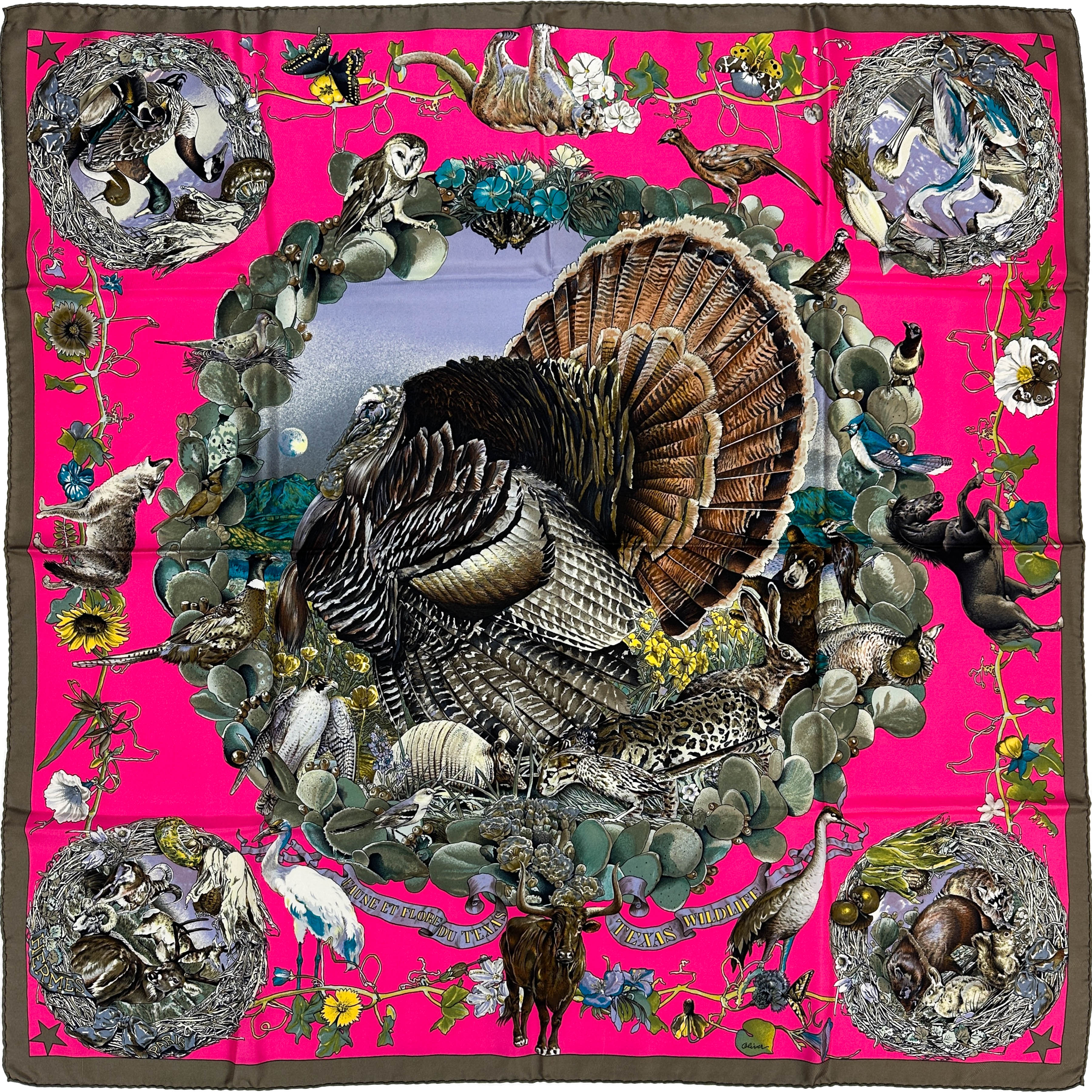Hermès Faune et Flore du Texas 90