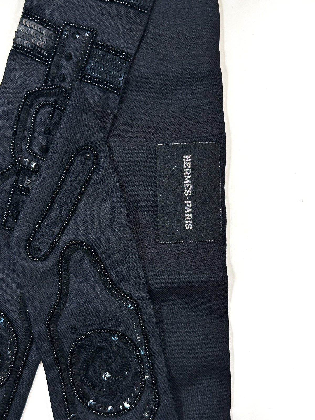 Hermès Harnais des Présidents Exceptional Beaded Twilly