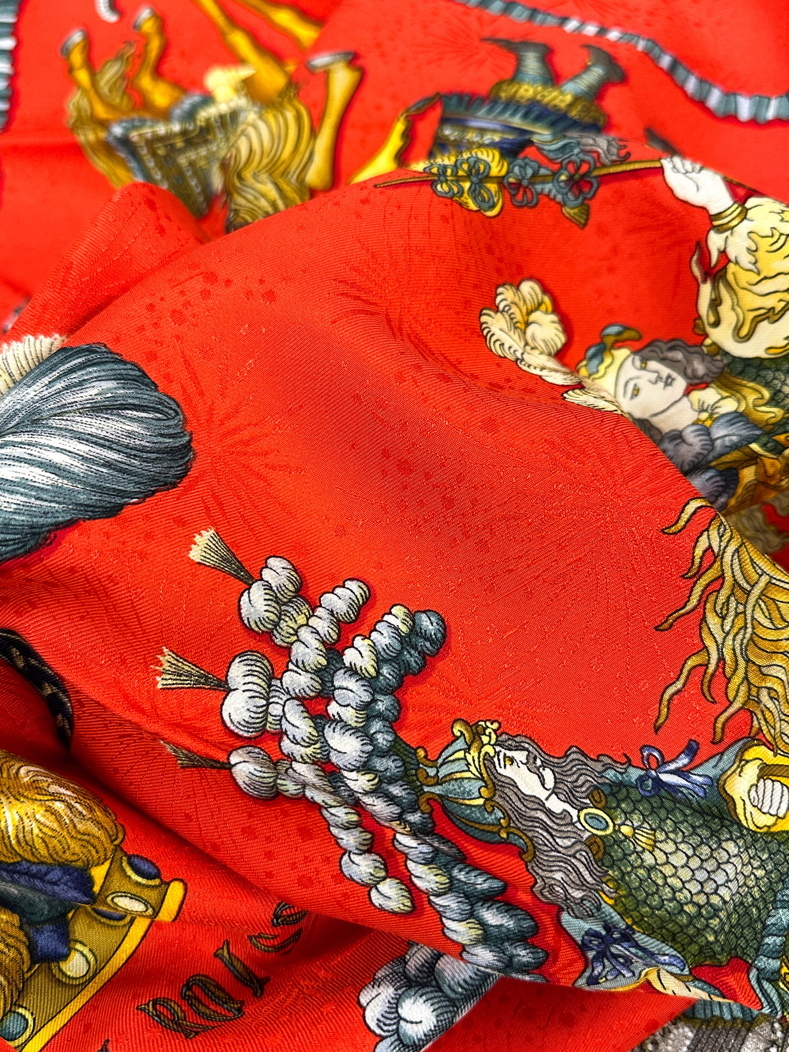 Hermès Les Fêtes du Roi Soleil Jacquard 90