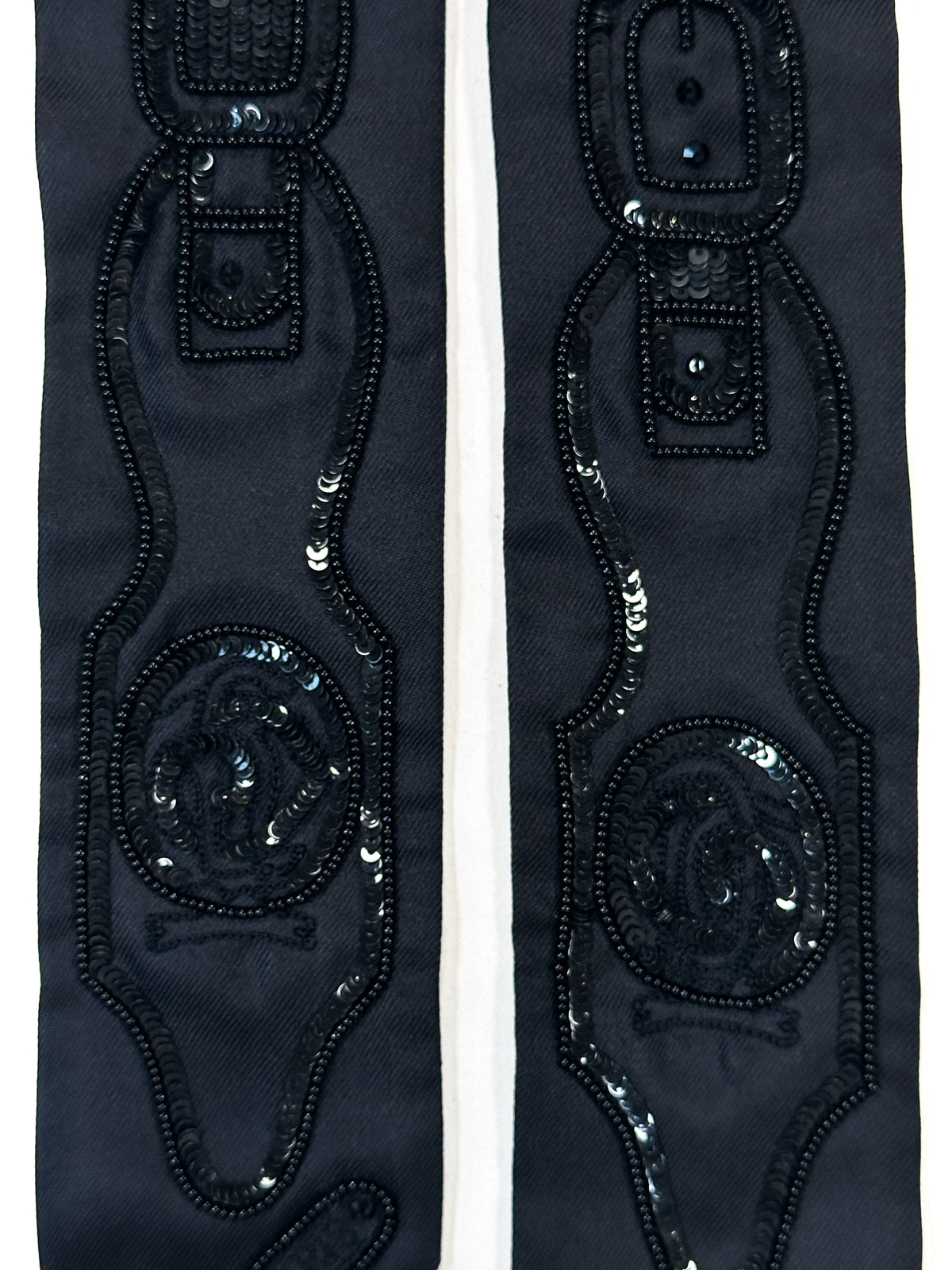 Hermès Harnais des Présidents Exceptional Beaded Twilly