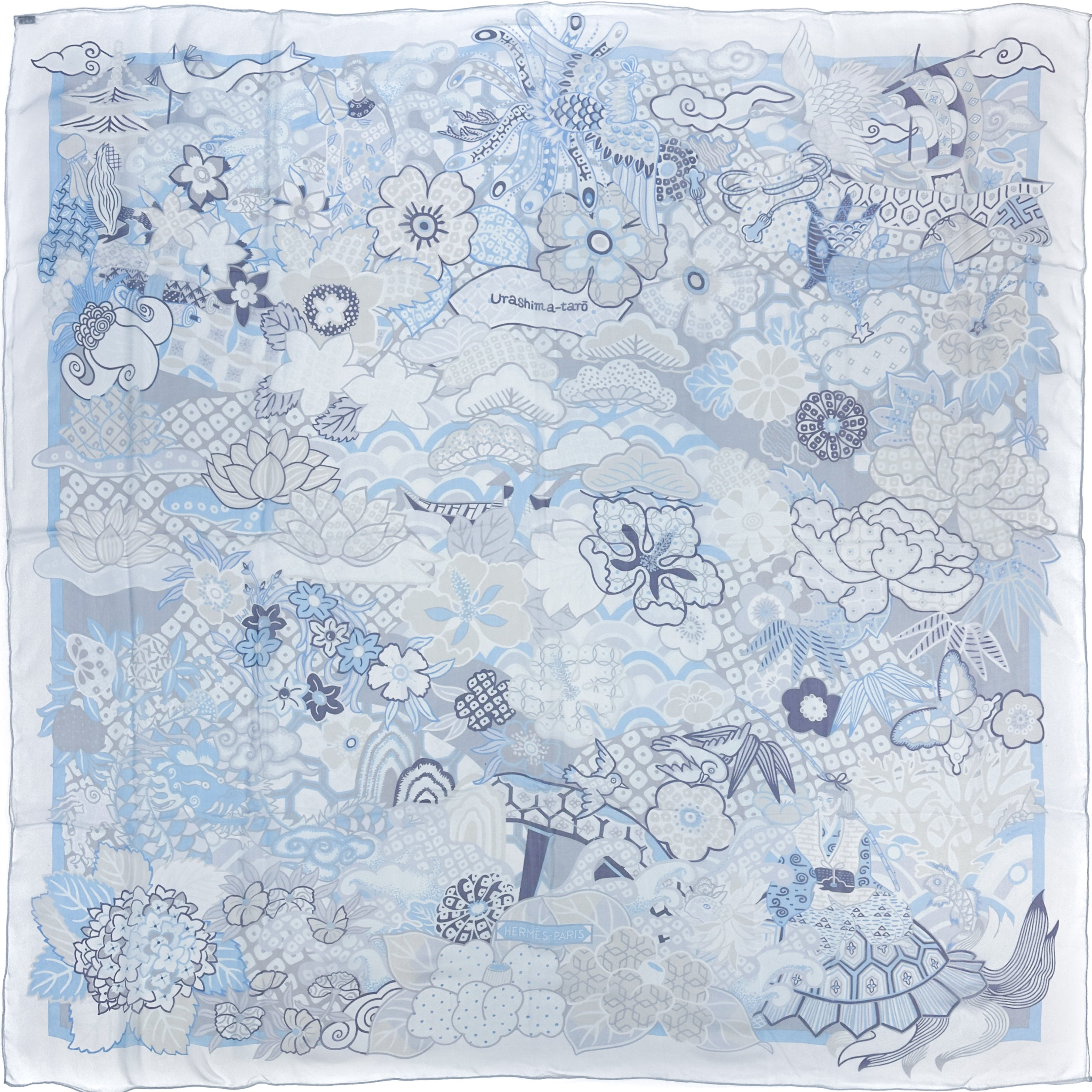 Hermès Urashima Taro Mousseline 140