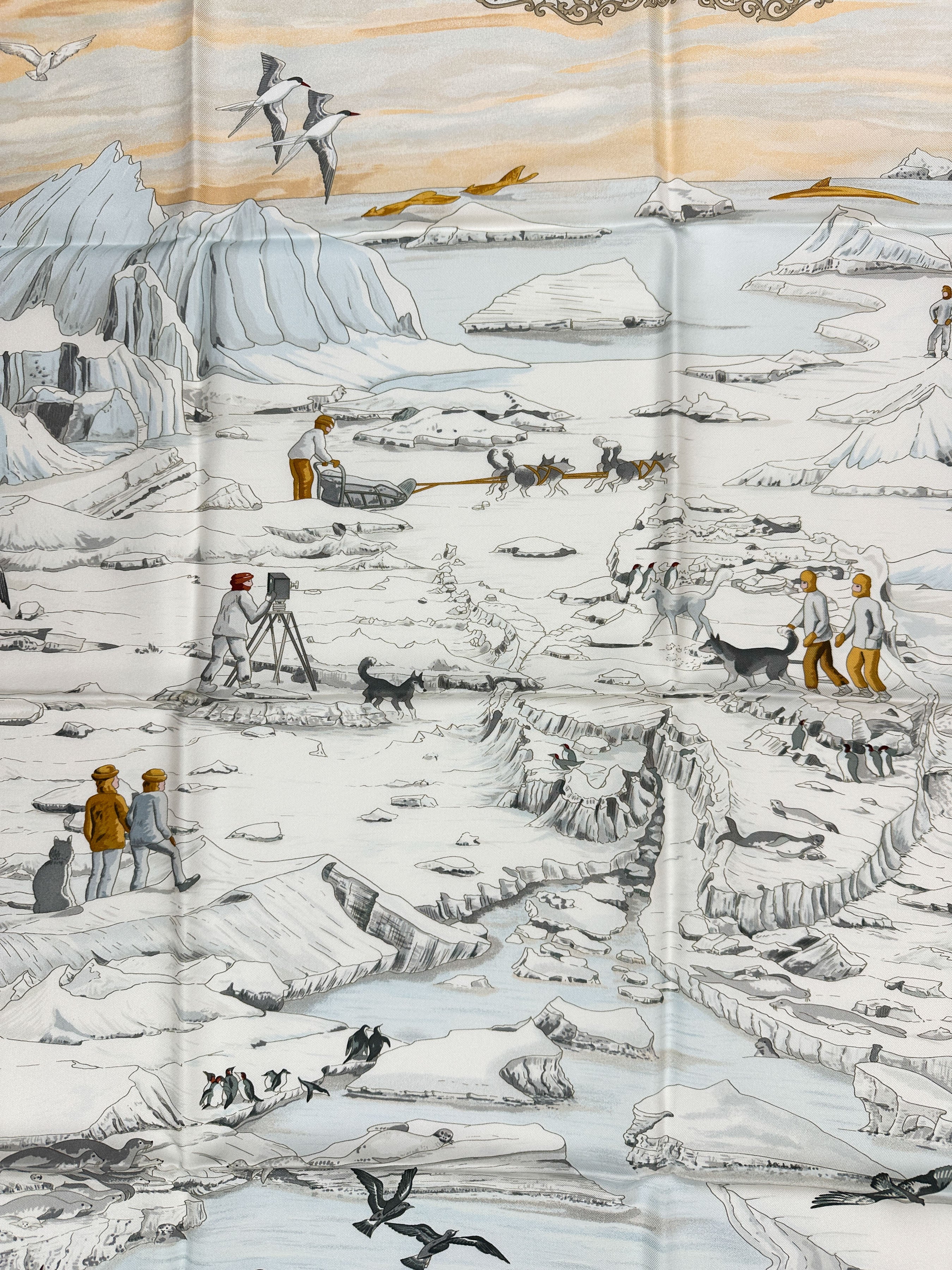 Hermès Hommage à l'Explorateur Sir Ernest Shackleton 90