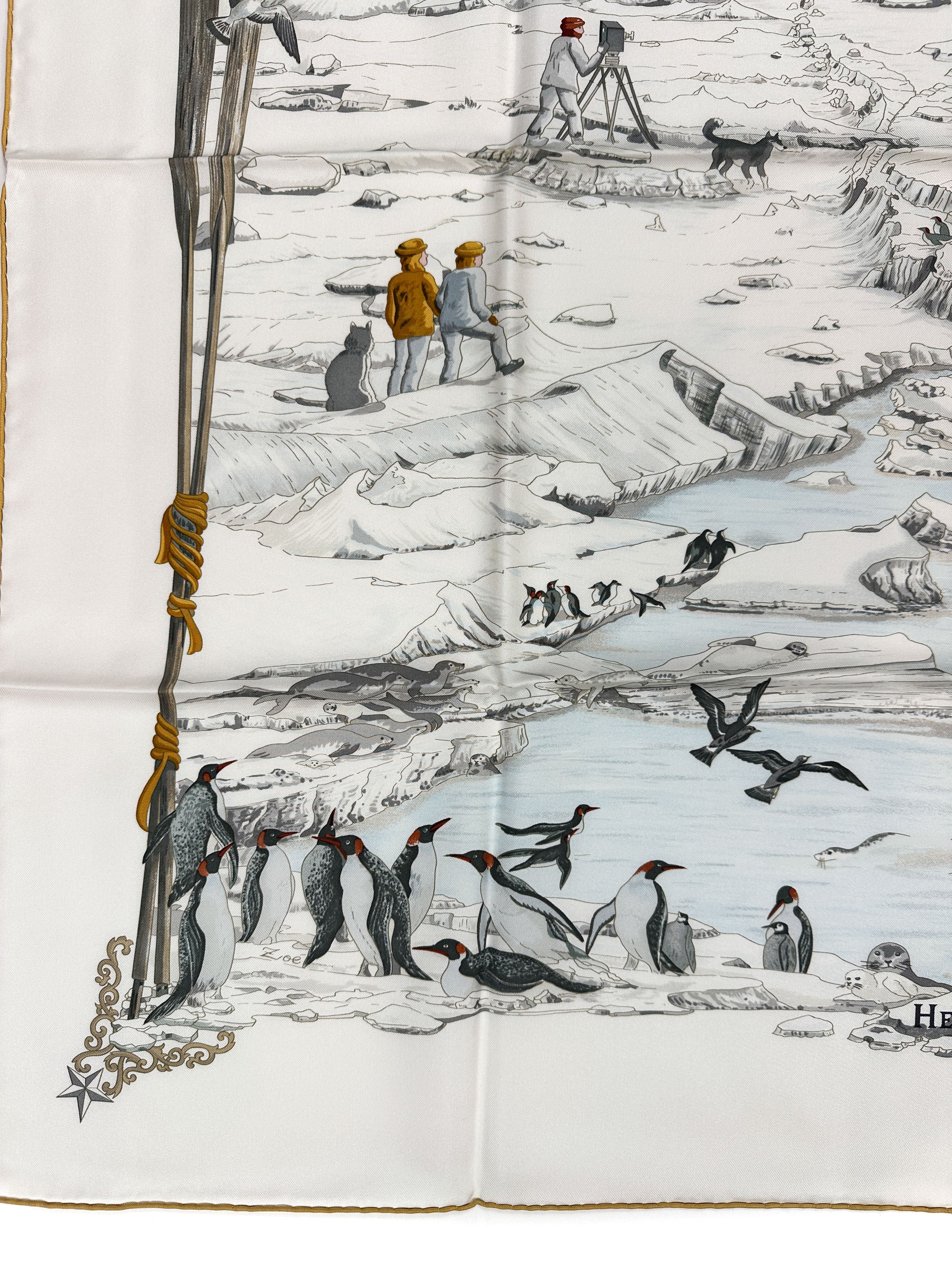 Hermès Hommage à l'Explorateur Sir Ernest Shackleton 90