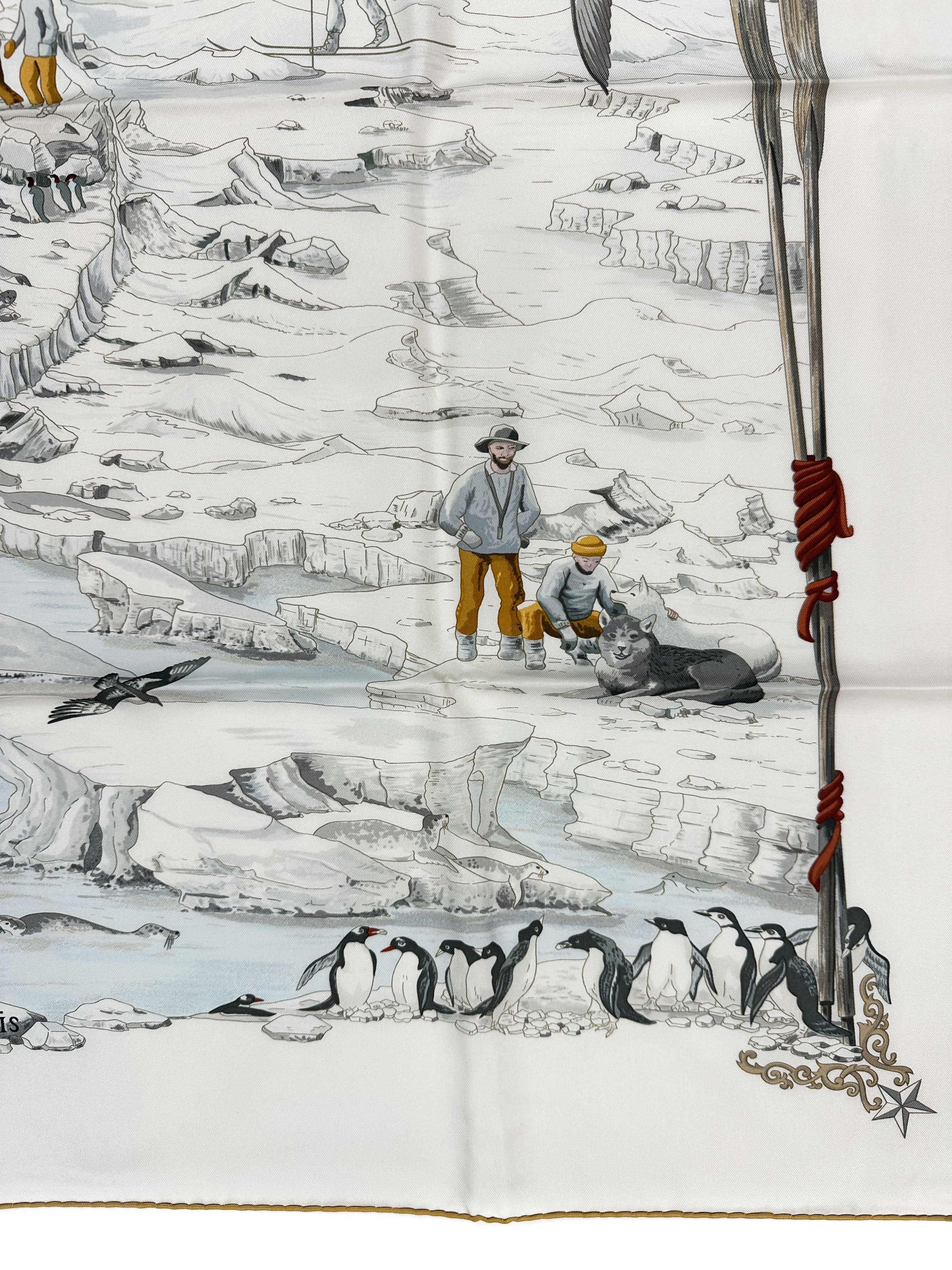 Hermès Hommage à l'Explorateur Sir Ernest Shackleton 90