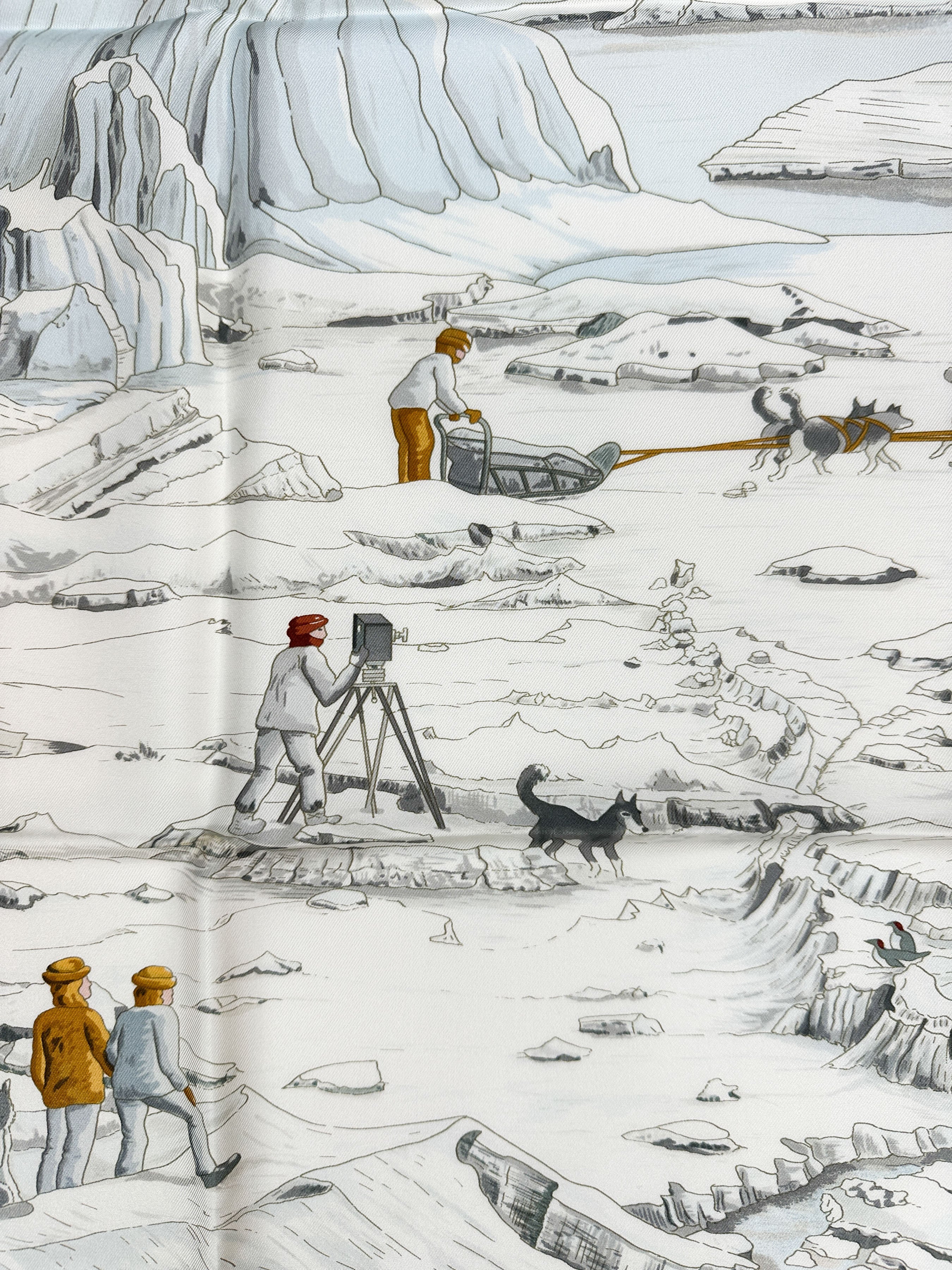 Hermès Hommage à l'Explorateur Sir Ernest Shackleton 90