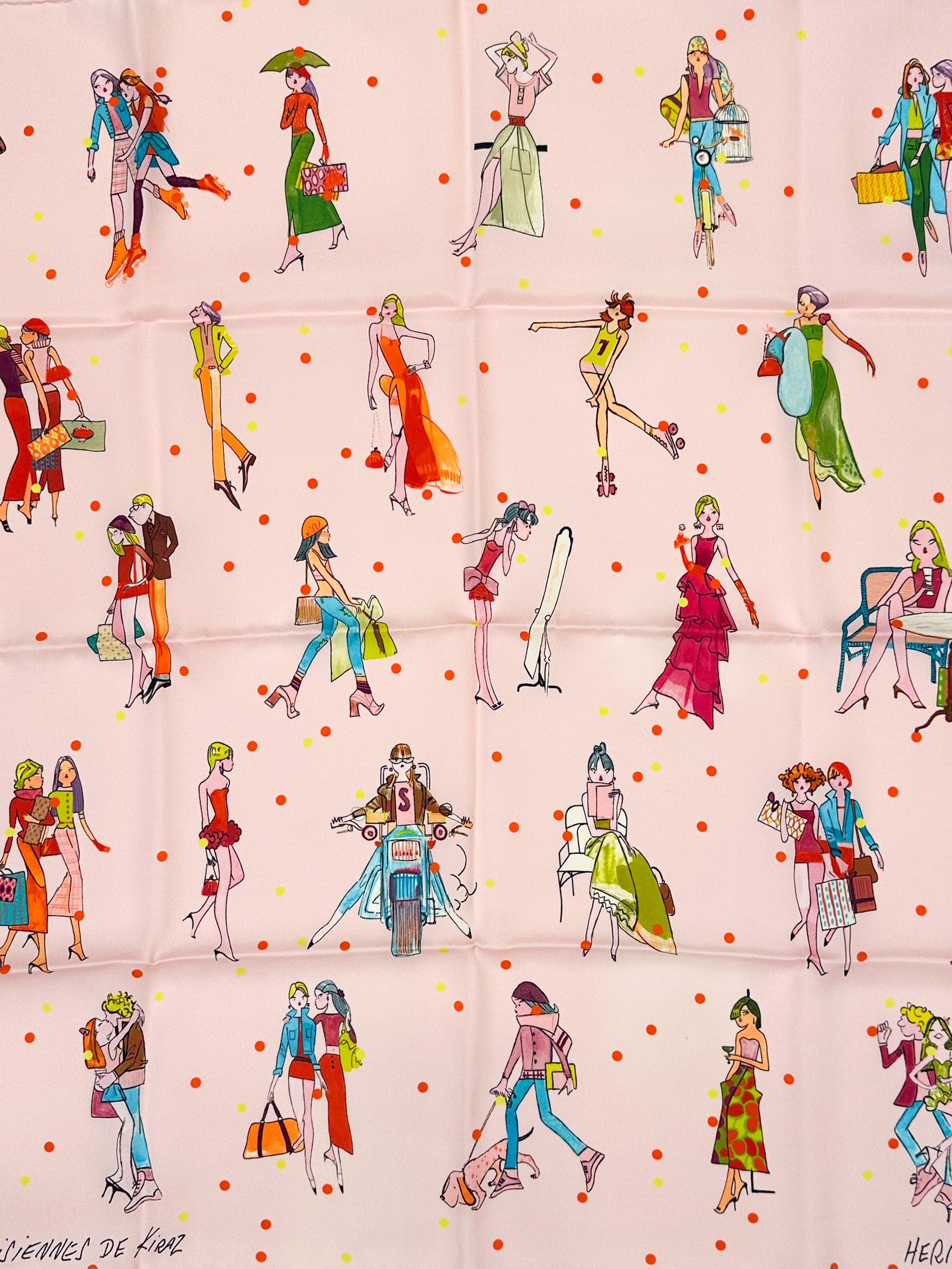 Hermès Les Parisiennes de Kiraz 70