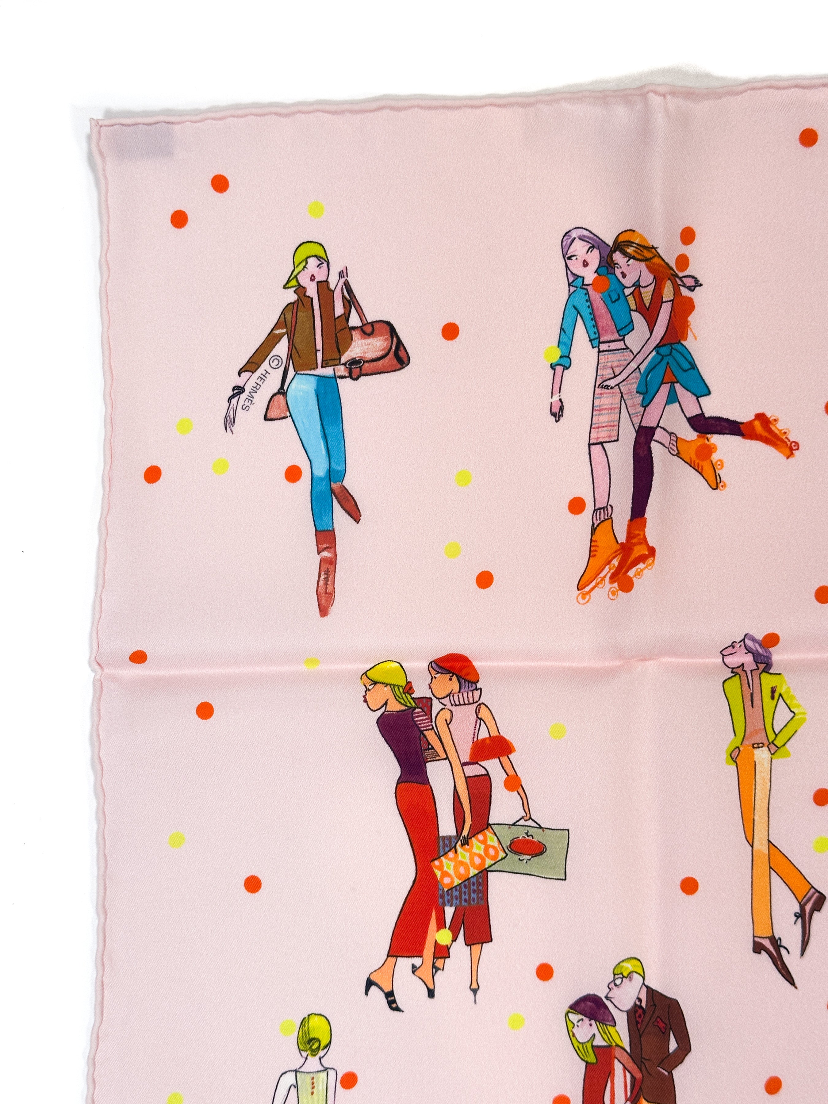 Hermès Les Parisiennes de Kiraz 70