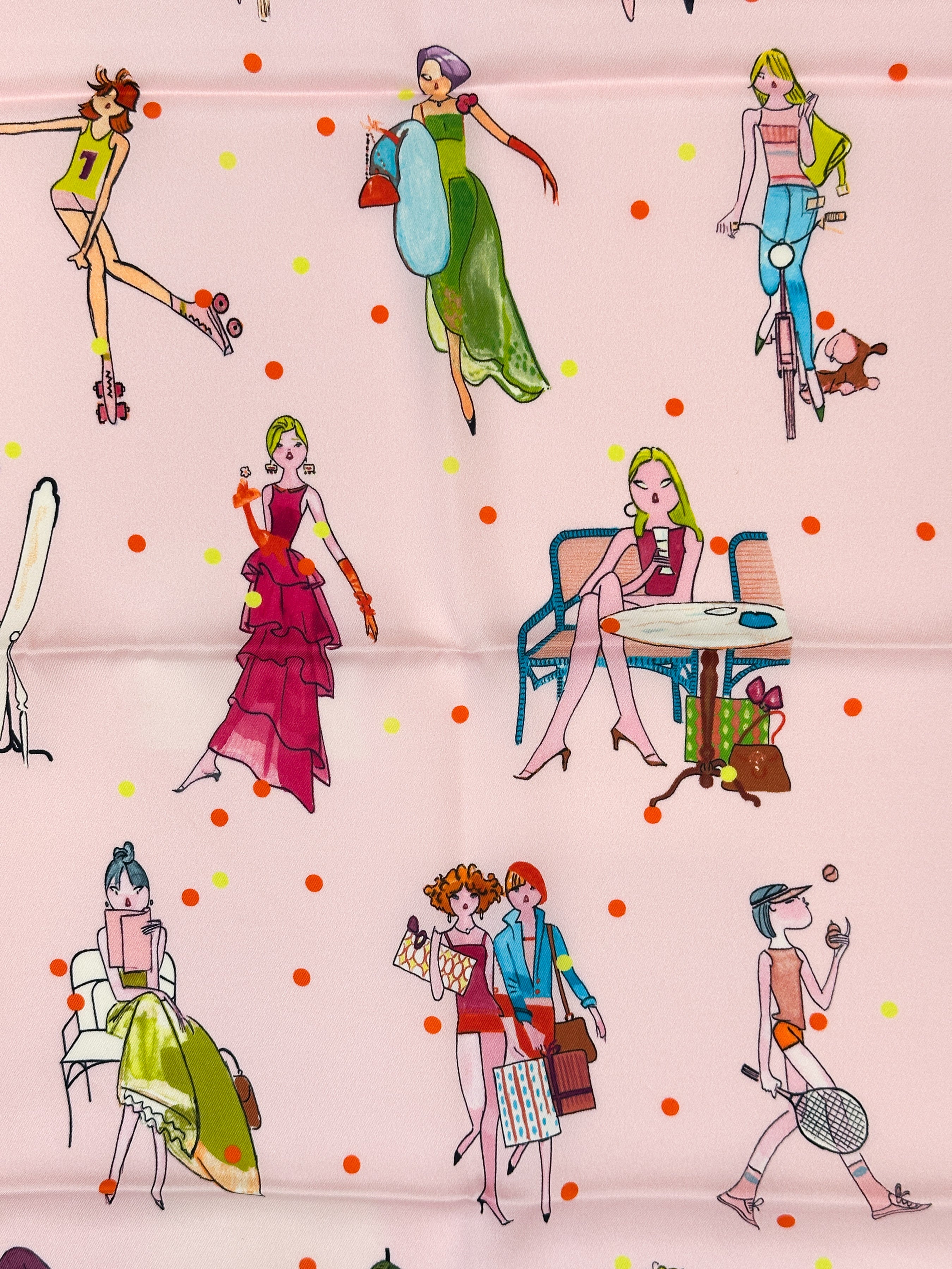 Hermès Les Parisiennes de Kiraz 70