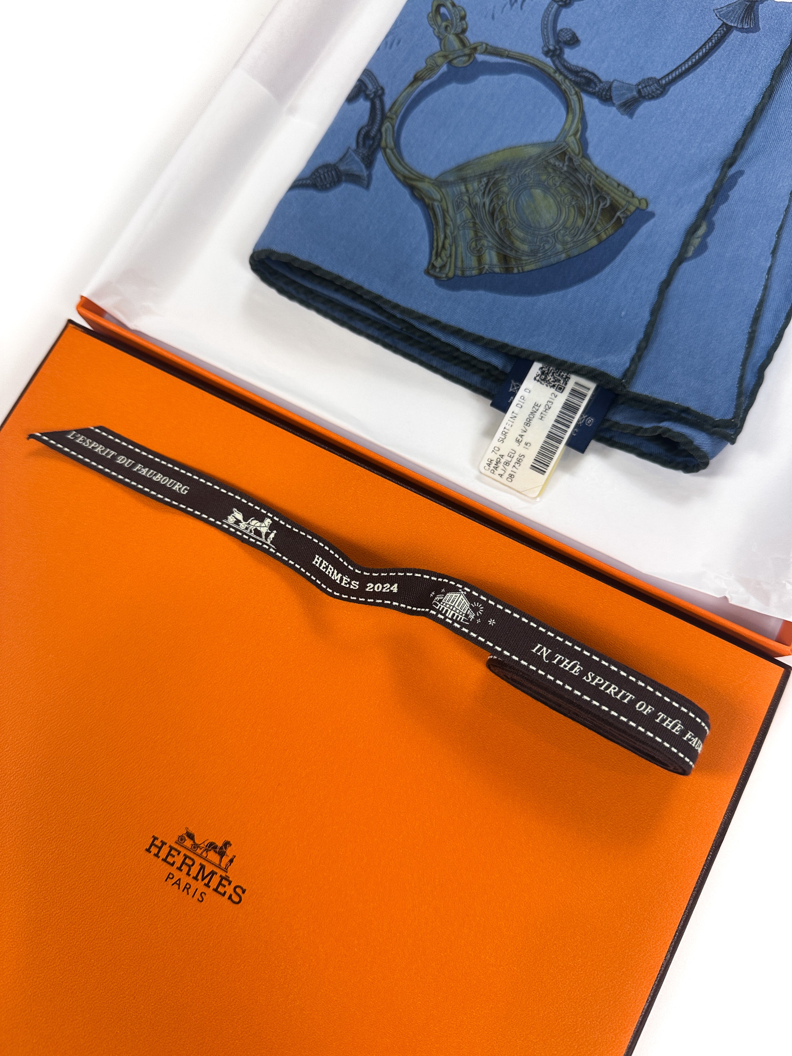 Hermès Pampa Dip Dye 70