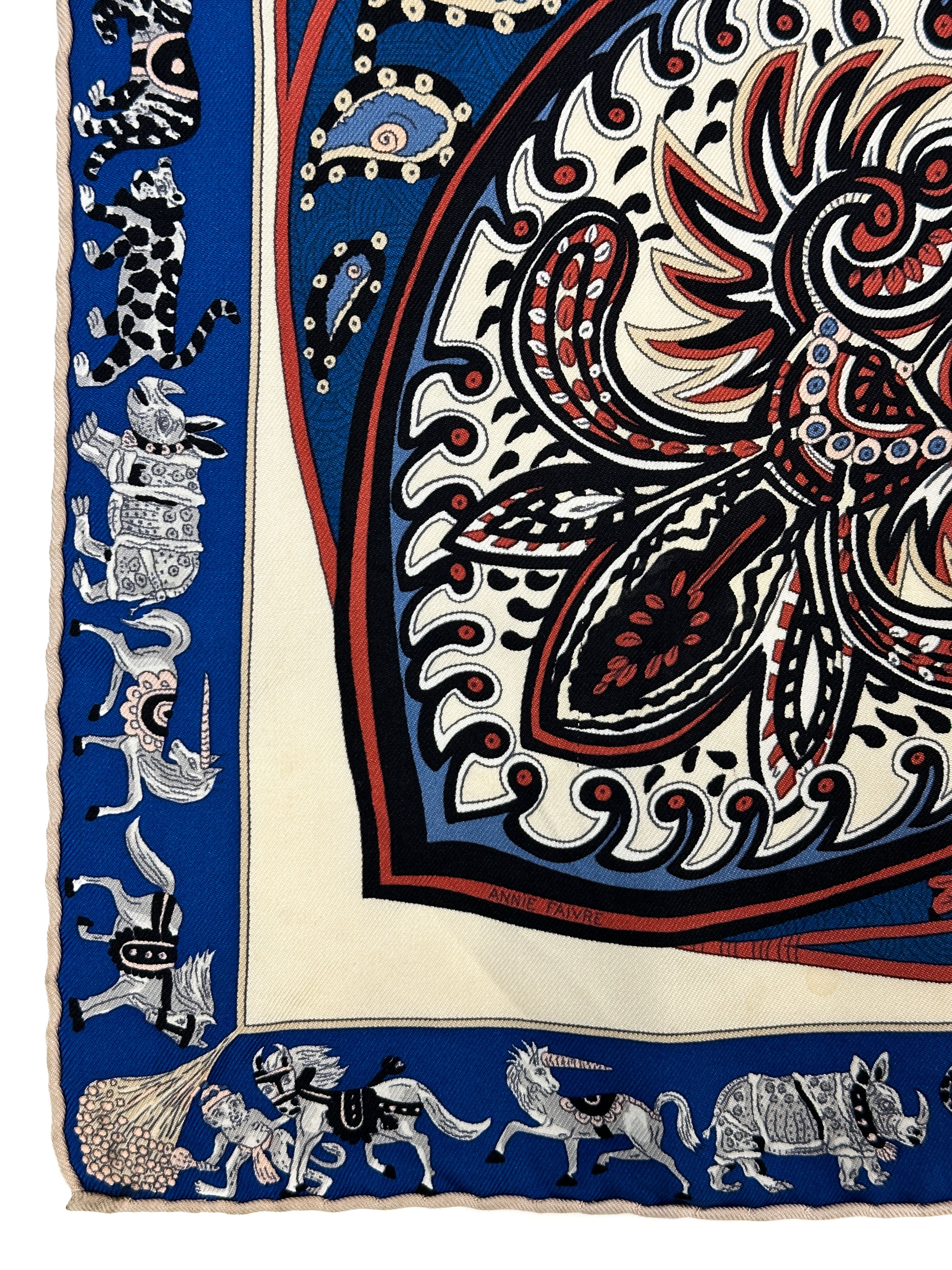 Hermès Le Jardin de Maharani 90