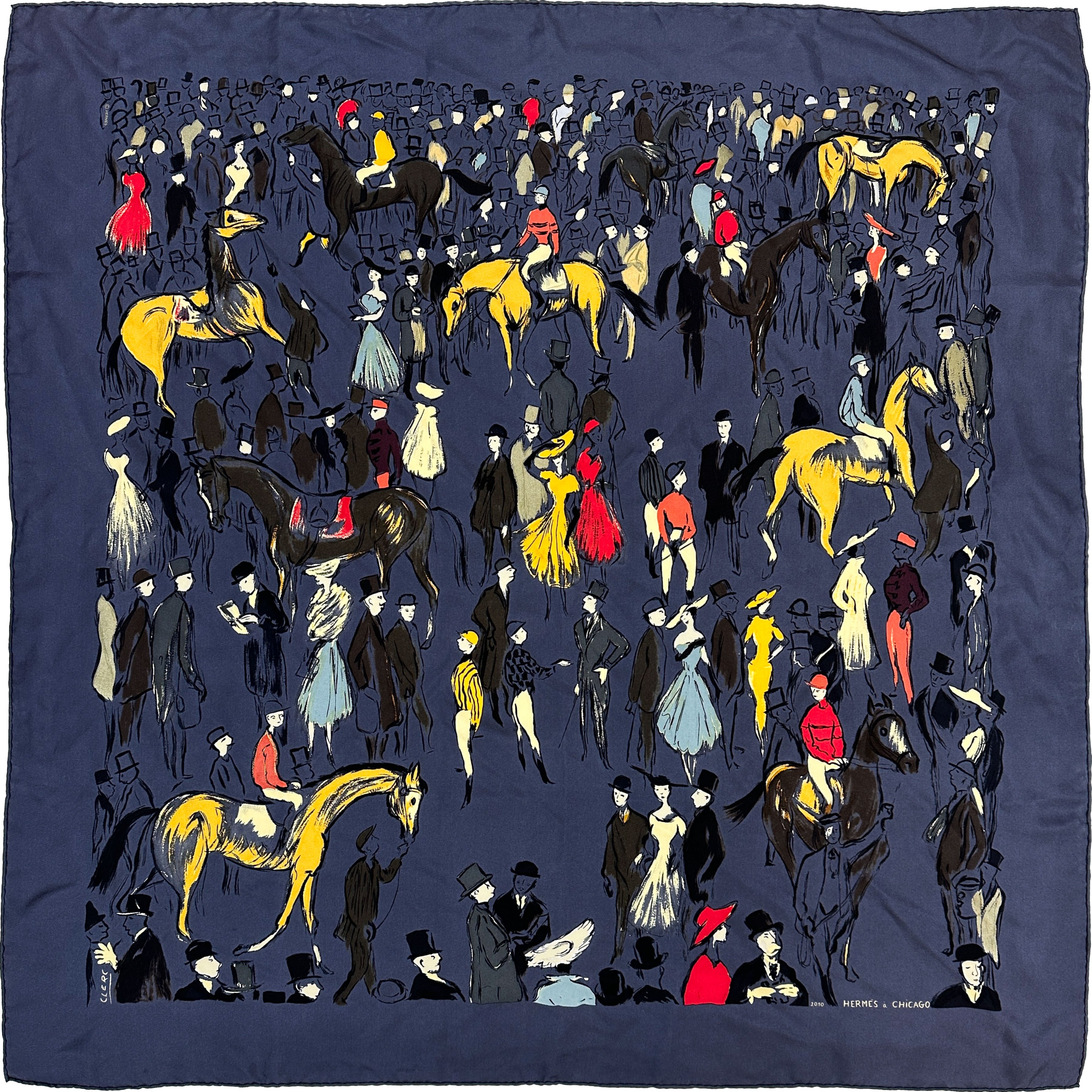 Hermès Limited Edition 2010 Chicago Paddock 90