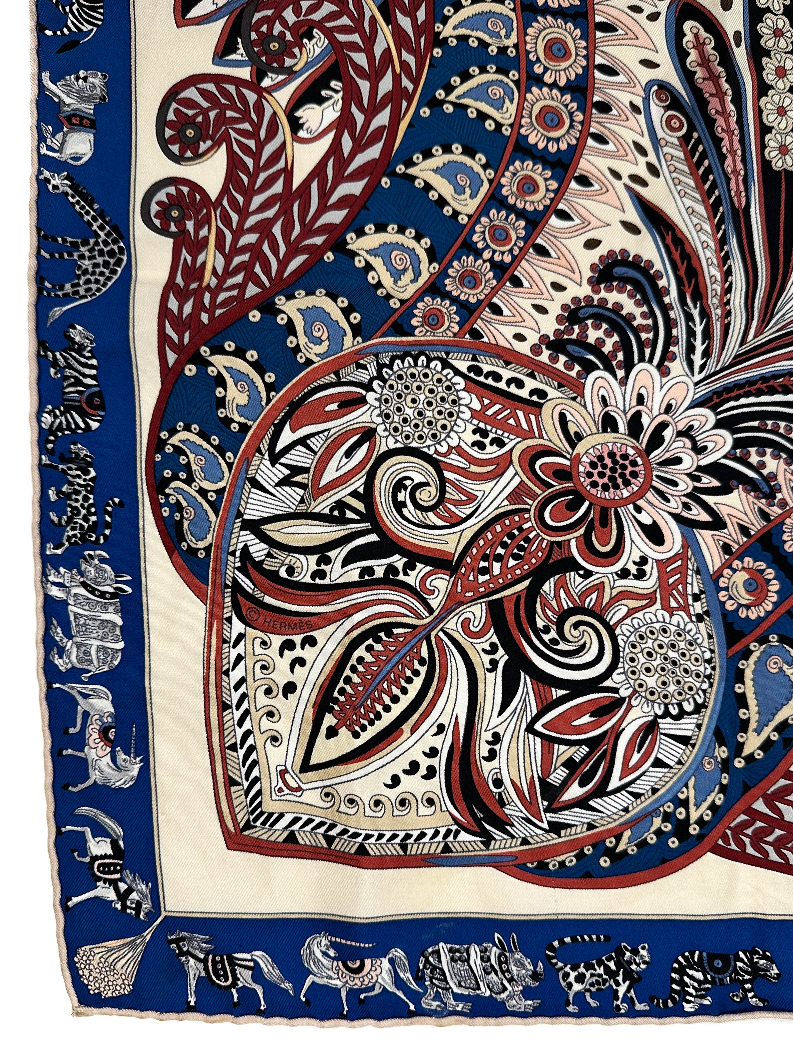 Hermès Le Jardin de Maharani 90