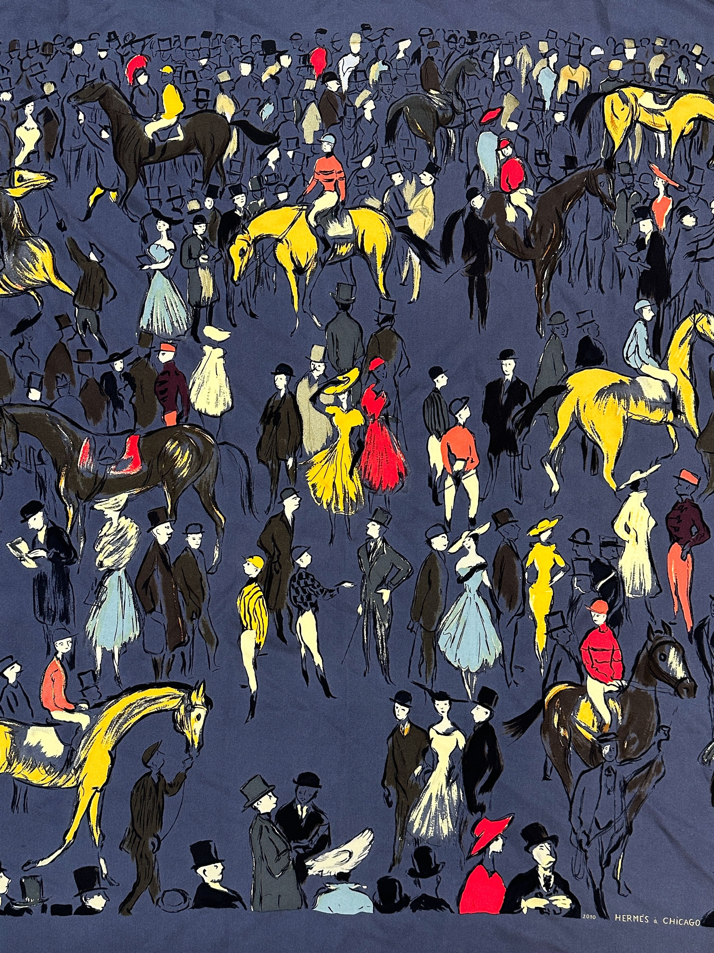 Hermès Limited Edition 2010 Chicago Paddock 90