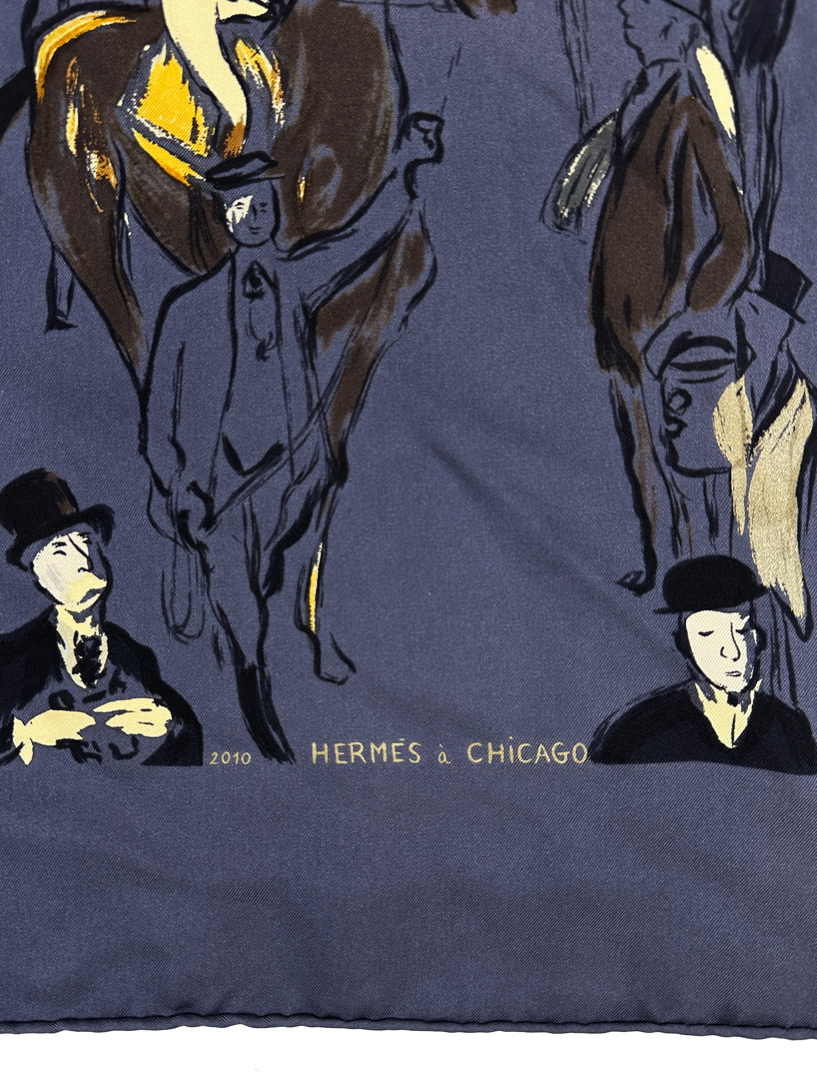 ゴルチエ期 ◎ HERMES エルメス デニムパンツ 90s アーカイブ Hermès Limited Edition 2010 Chicago Paddock 90