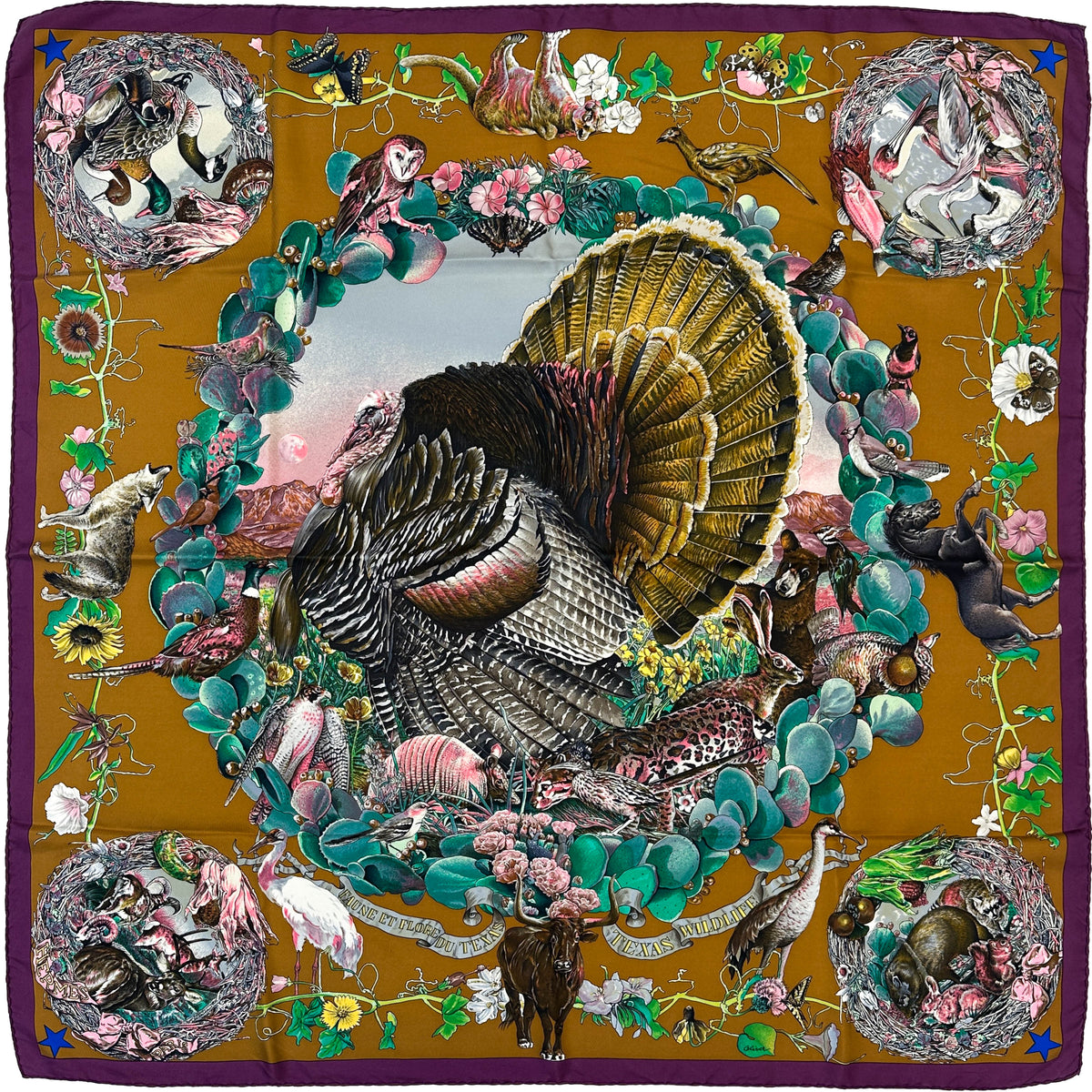 Hermès Faune et Flore du Texas 90