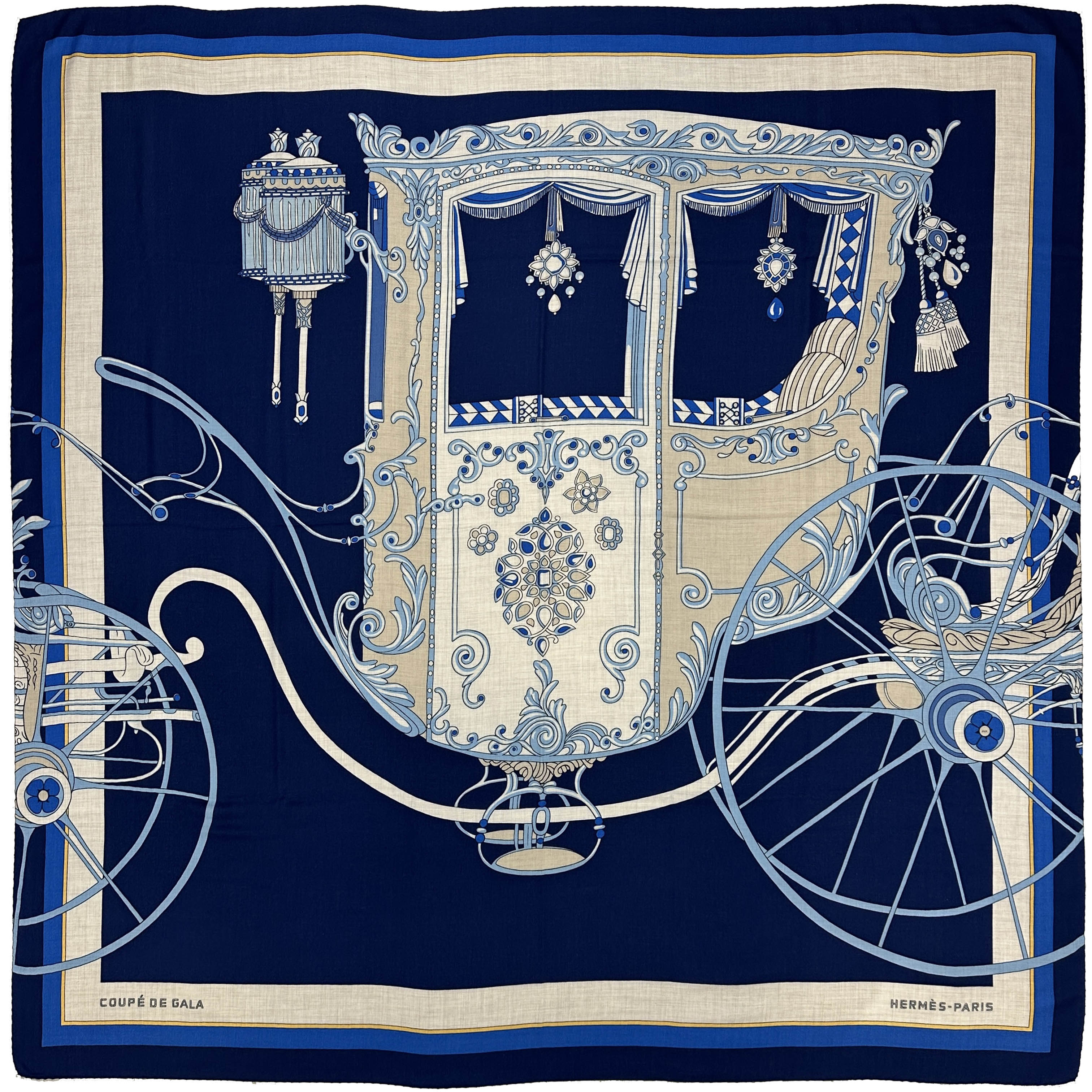 Hermès Coupé de Gala Cashmere Silk 140