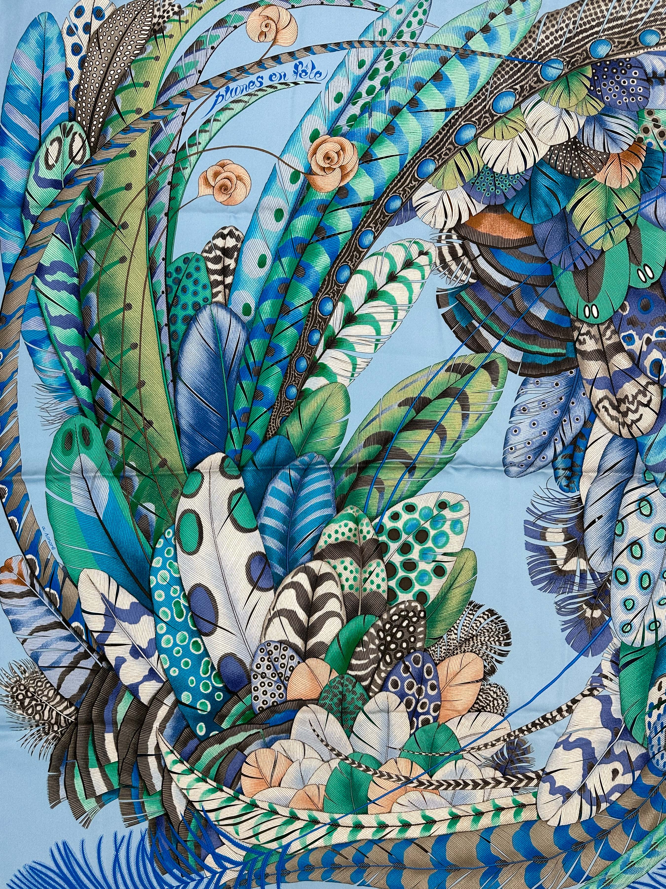 Hermès Plumes en Fete 90