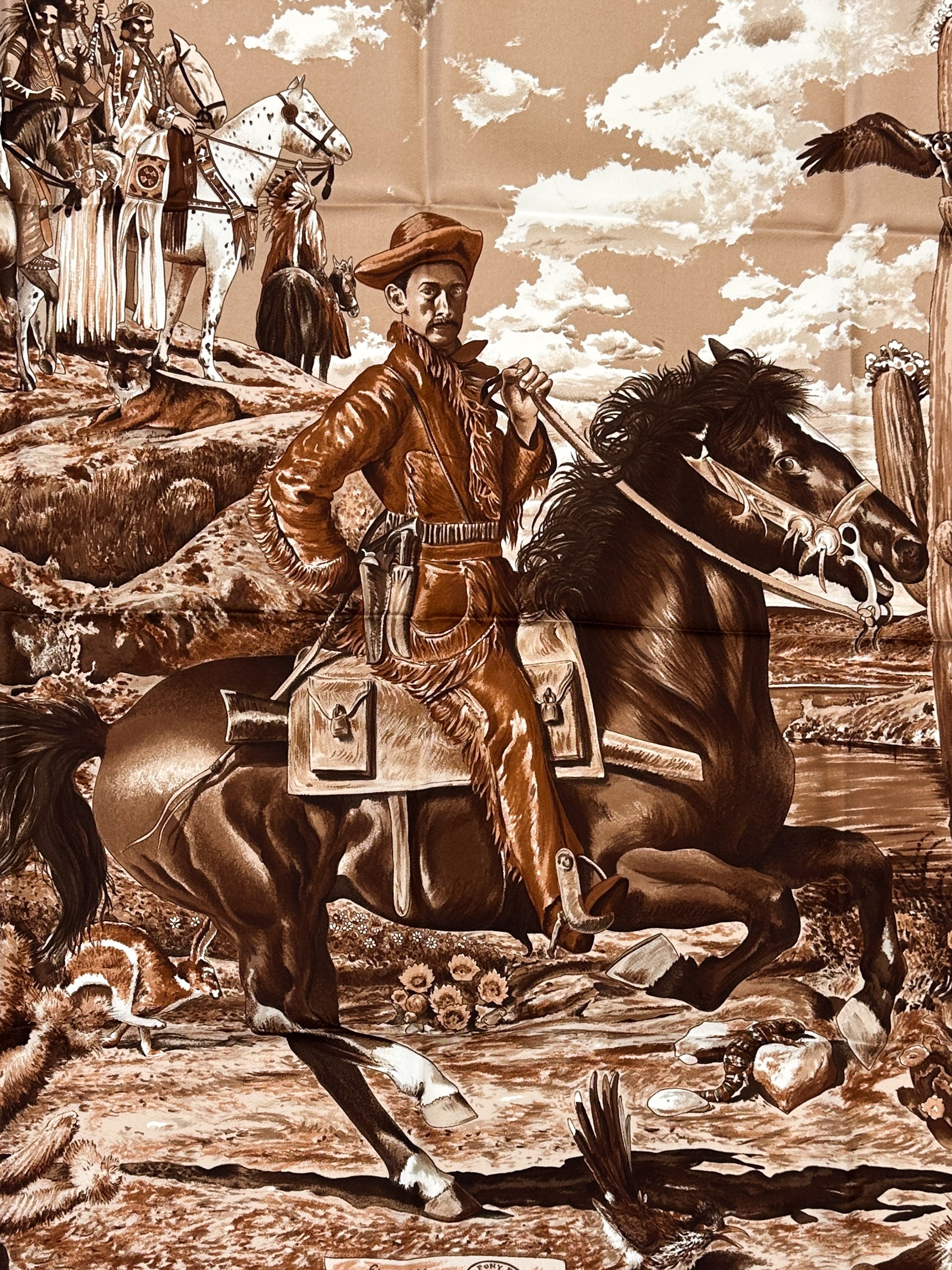 Hermès The Pony Express 90
