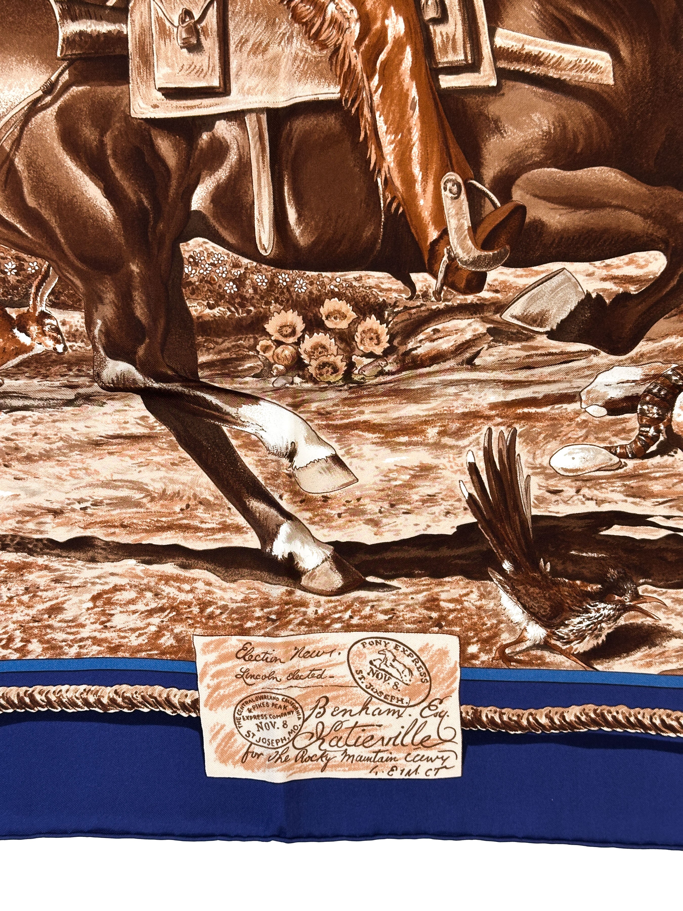 Hermès The Pony Express 90