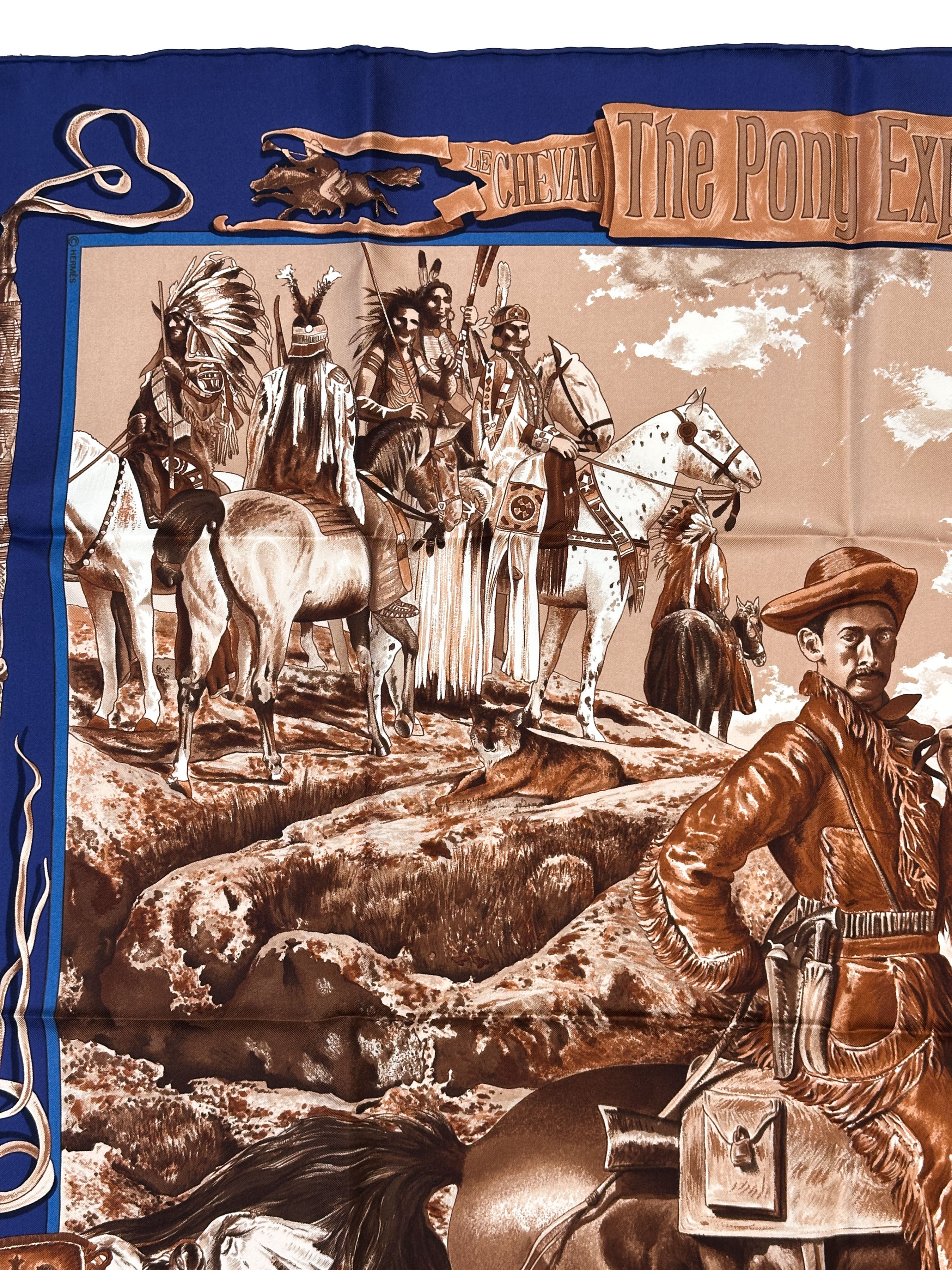 Hermès The Pony Express 90