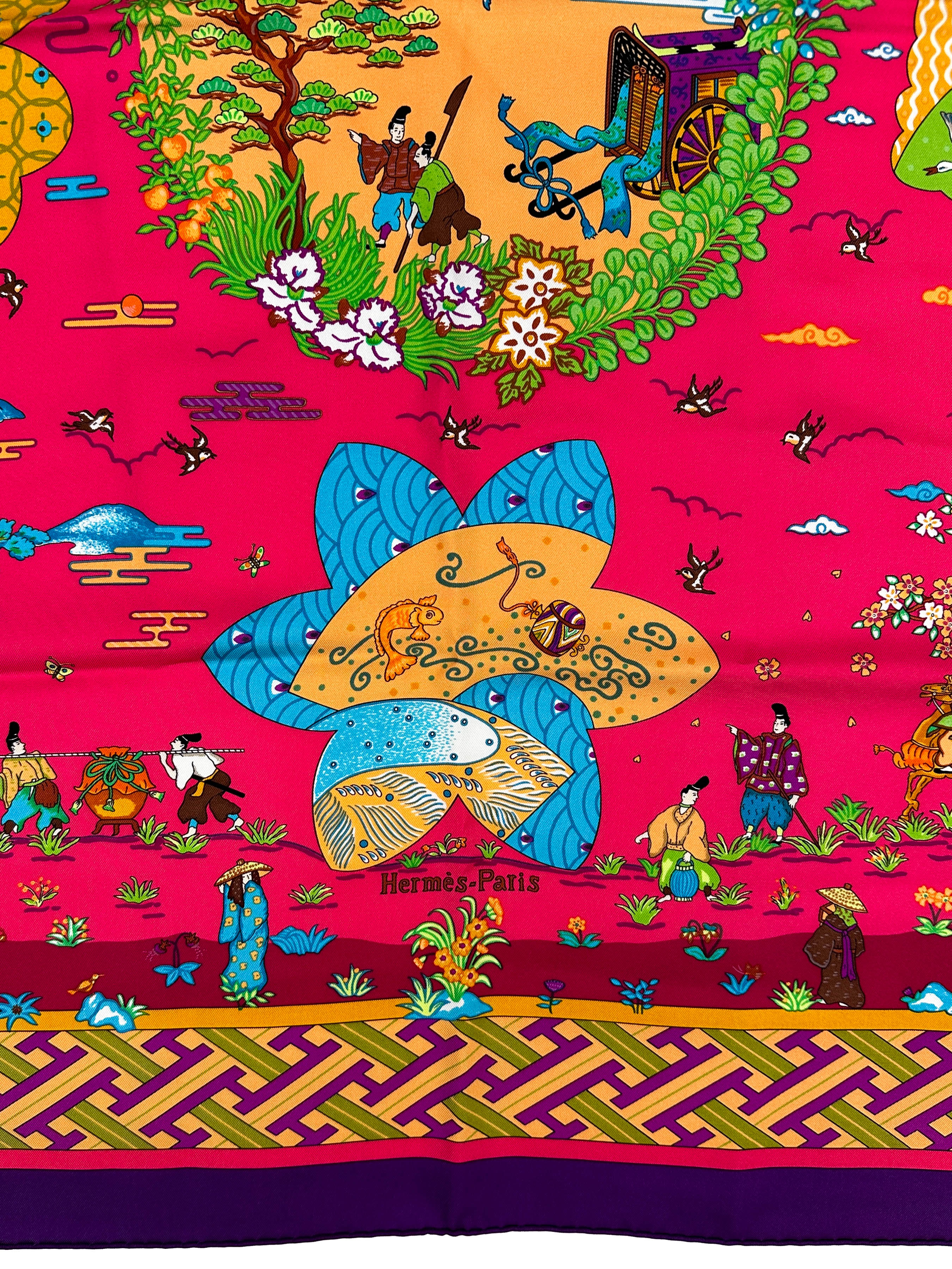 Hermès Ballade de Heian 90