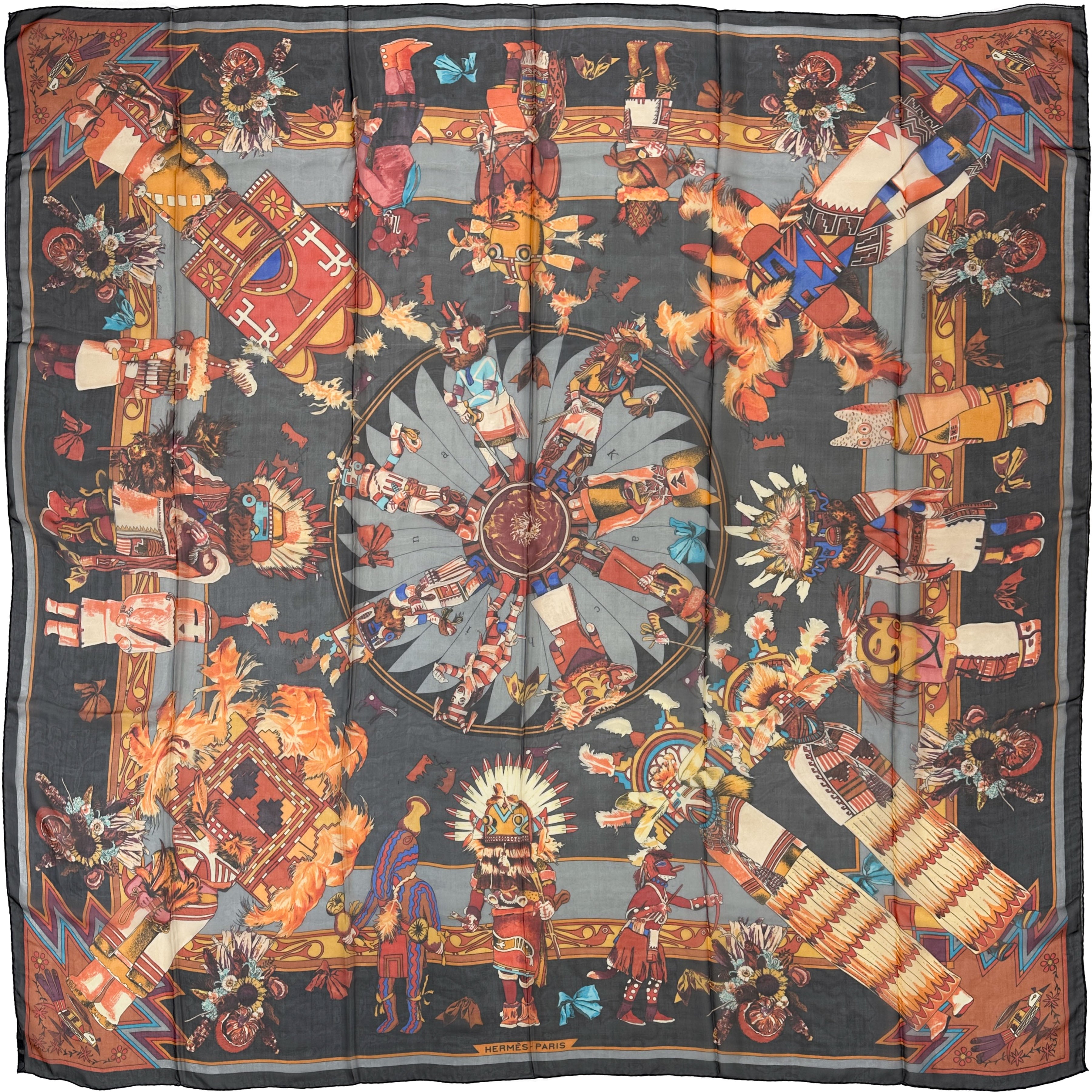 Hermès Kachinas Mousseline 140