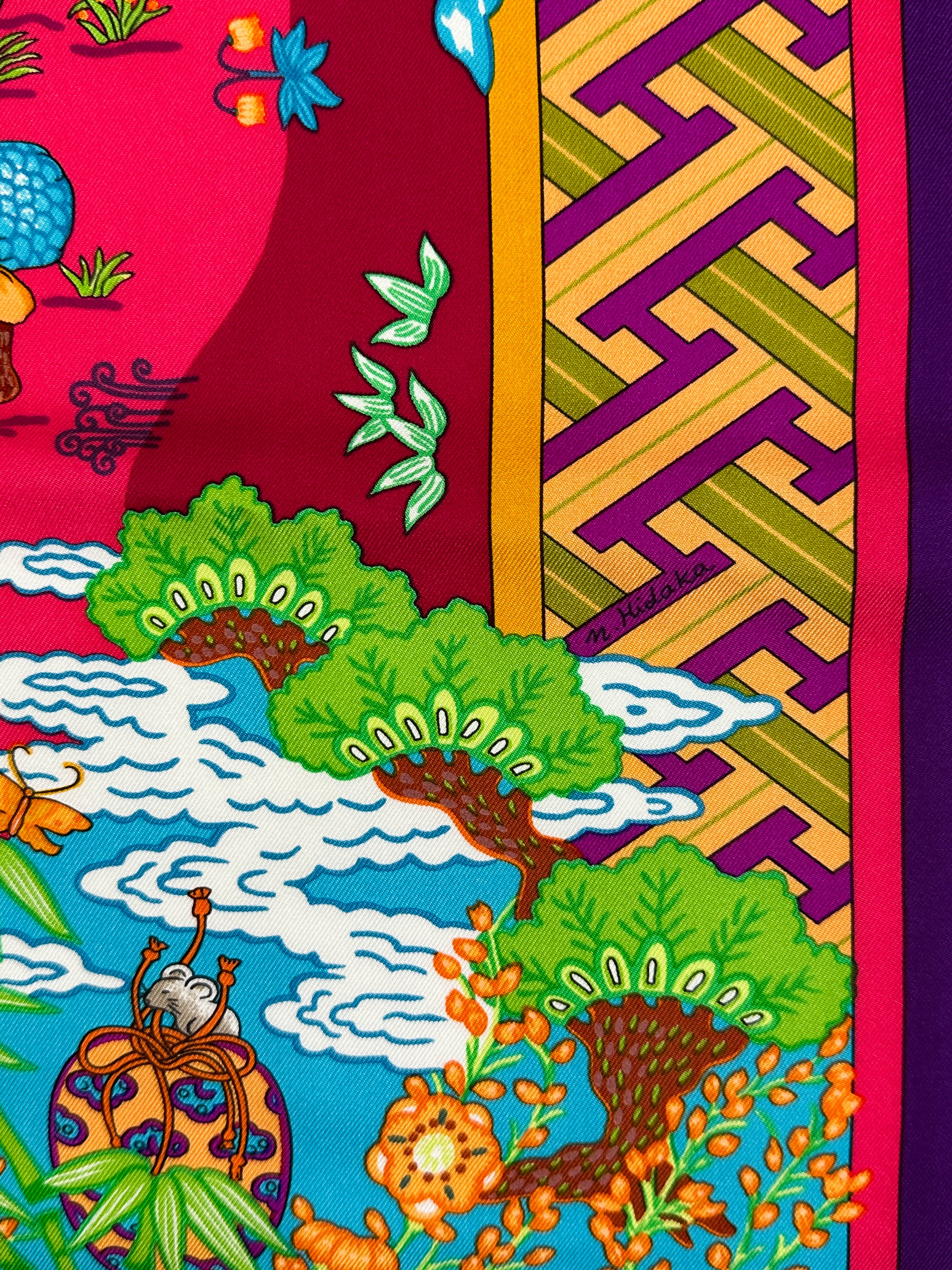 Hermès Ballade de Heian 90