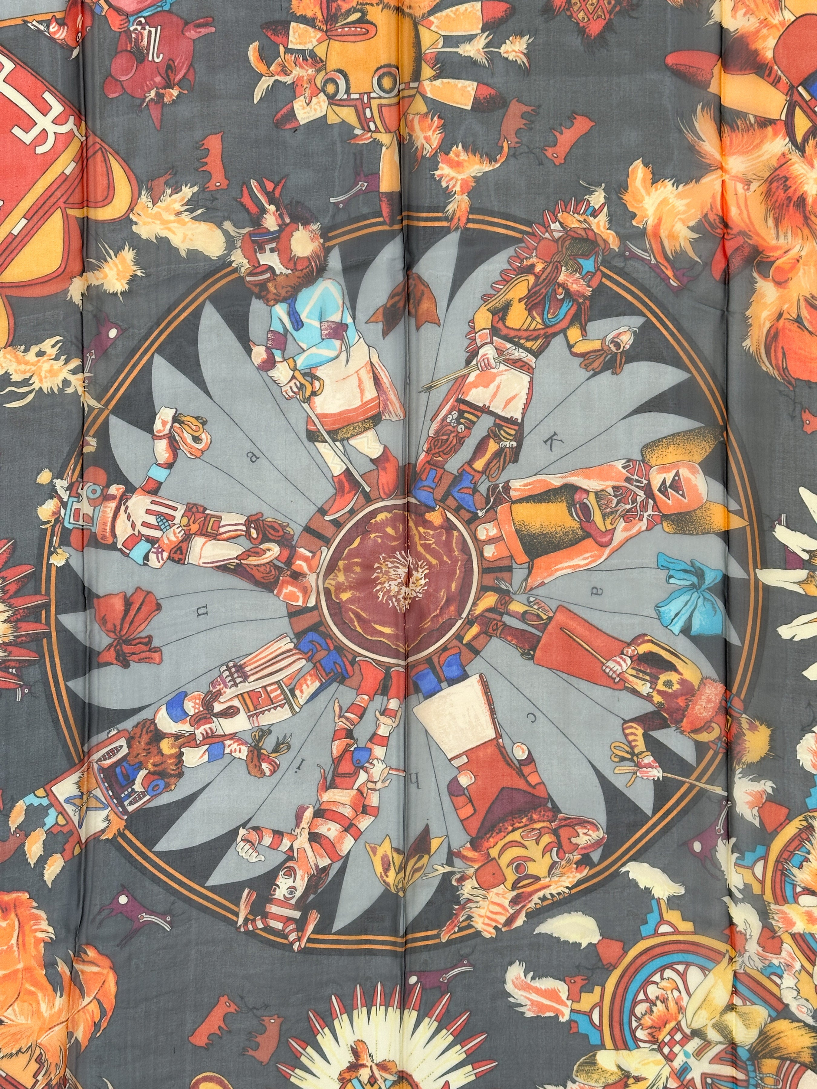 Hermès Kachinas Mousseline 140