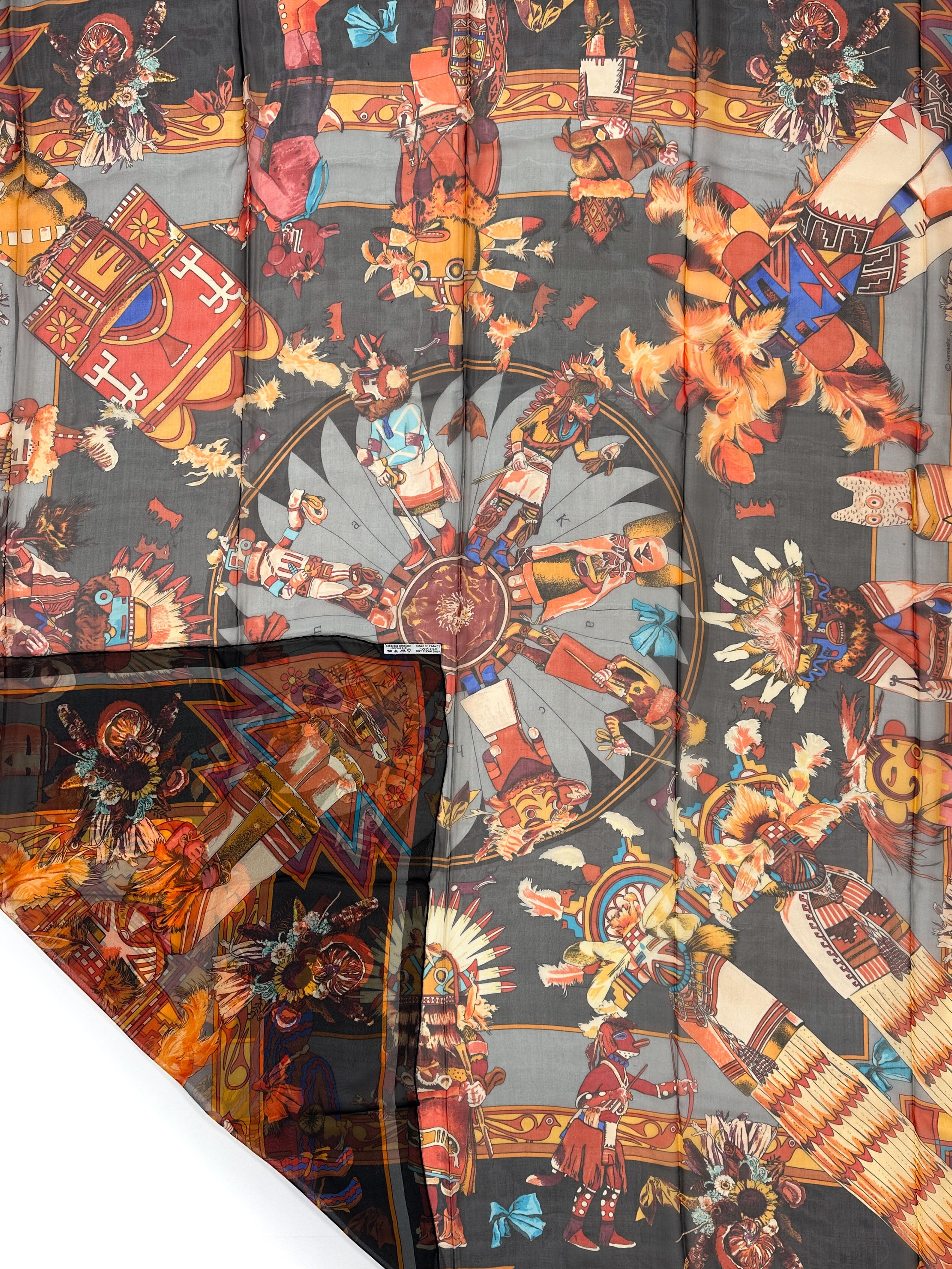 Hermès Kachinas Mousseline 140