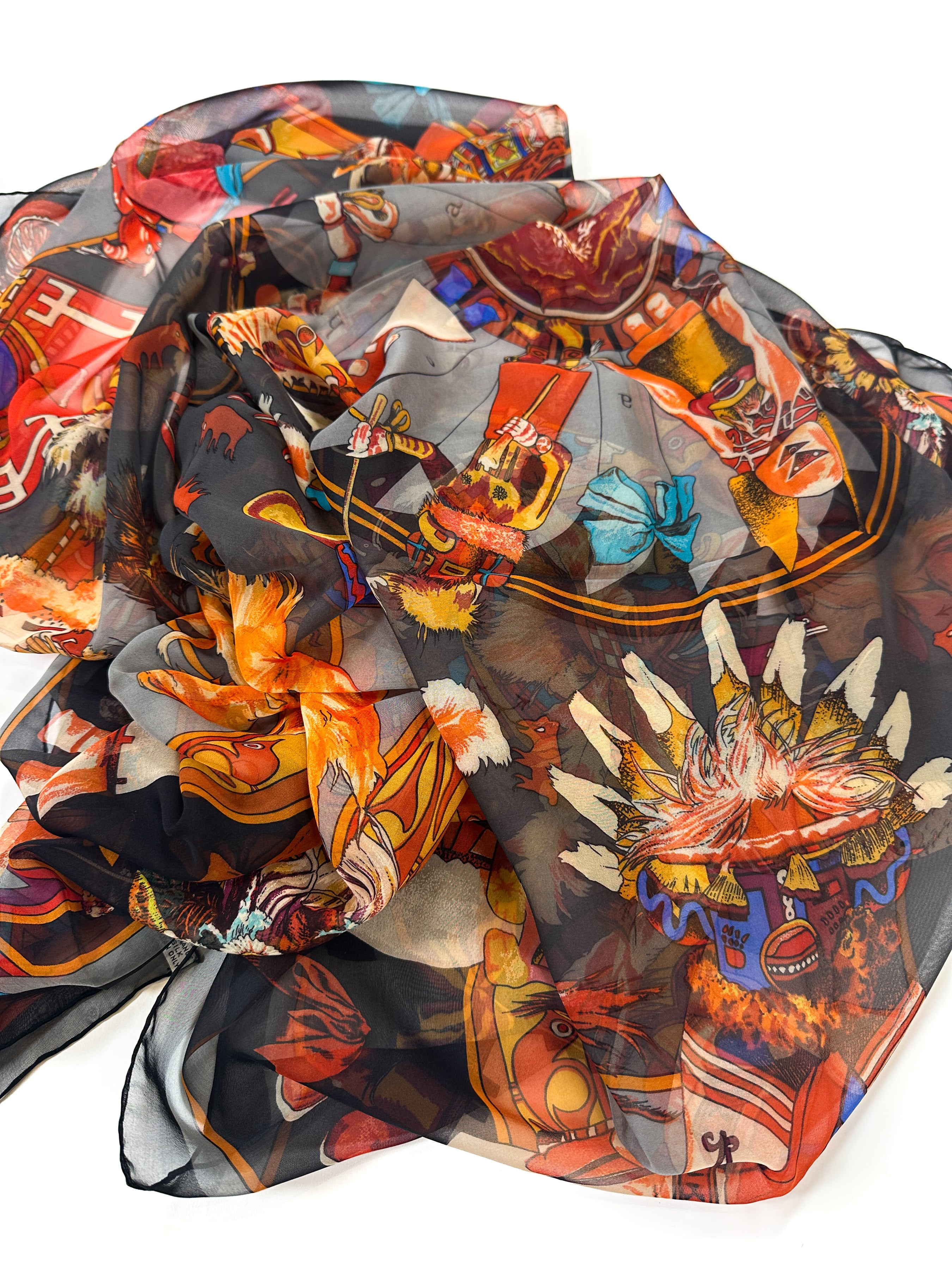 Hermès Kachinas Mousseline 140