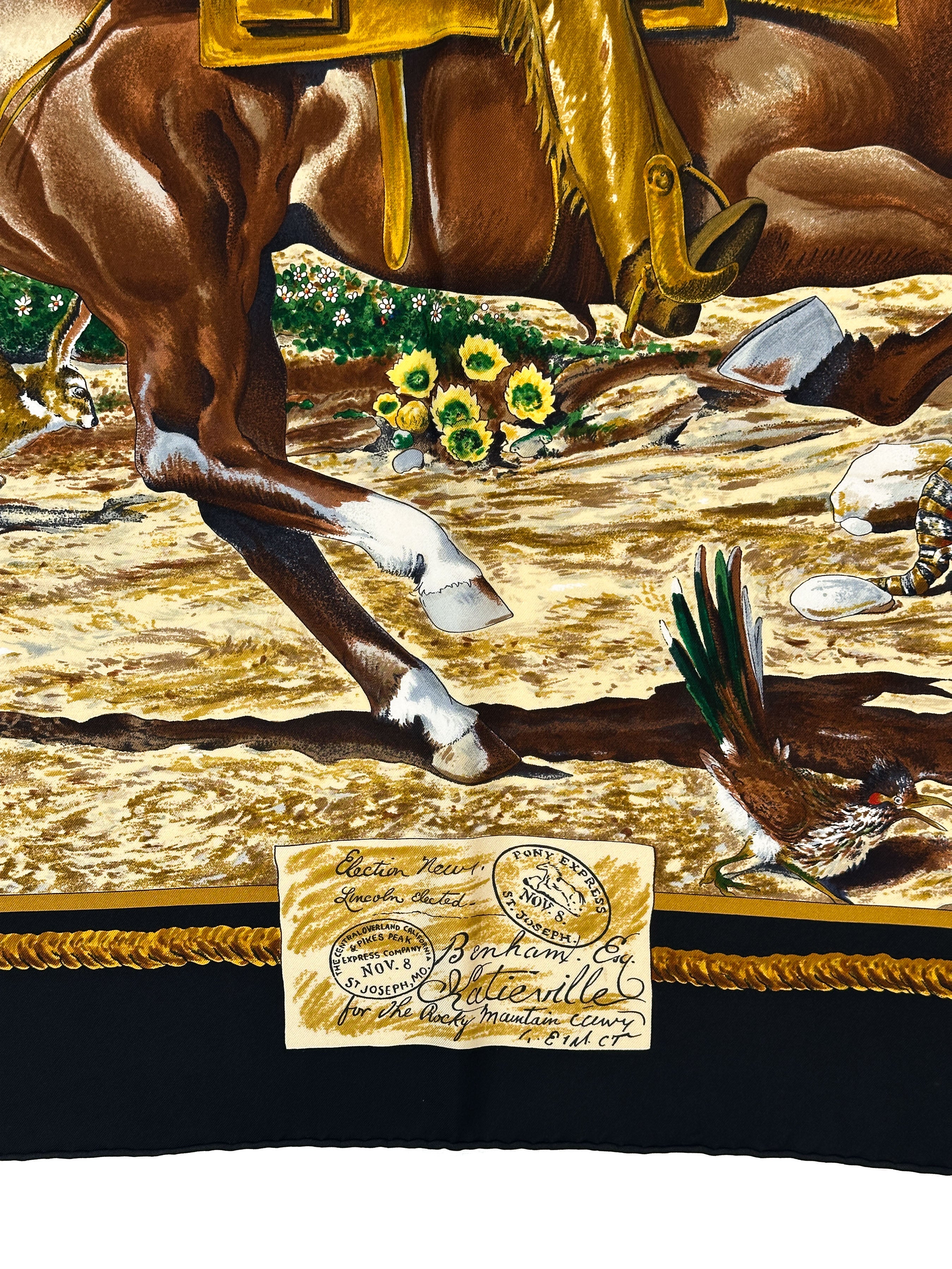 Hermès The Pony Express 90