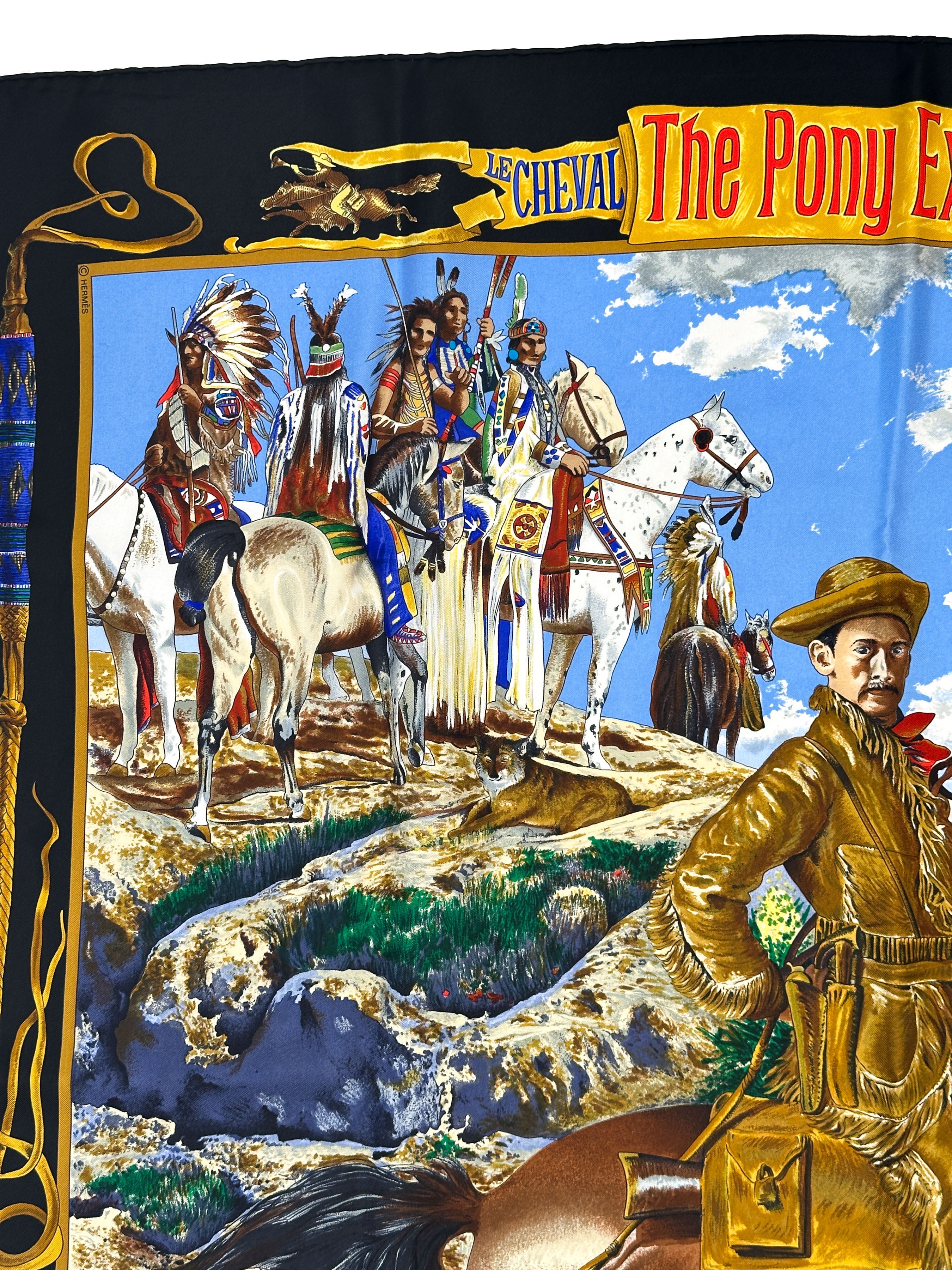 Hermès The Pony Express 90