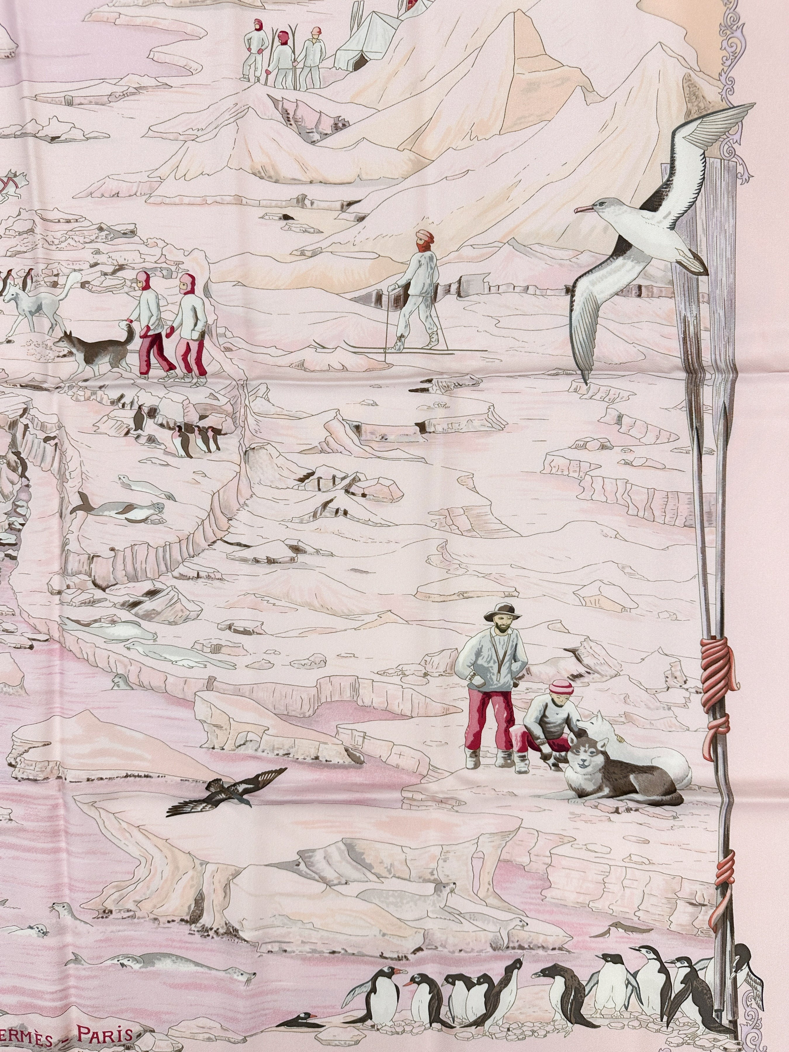 Hermès Hommage à l'Explorateur Sir Ernest Shackleton 90