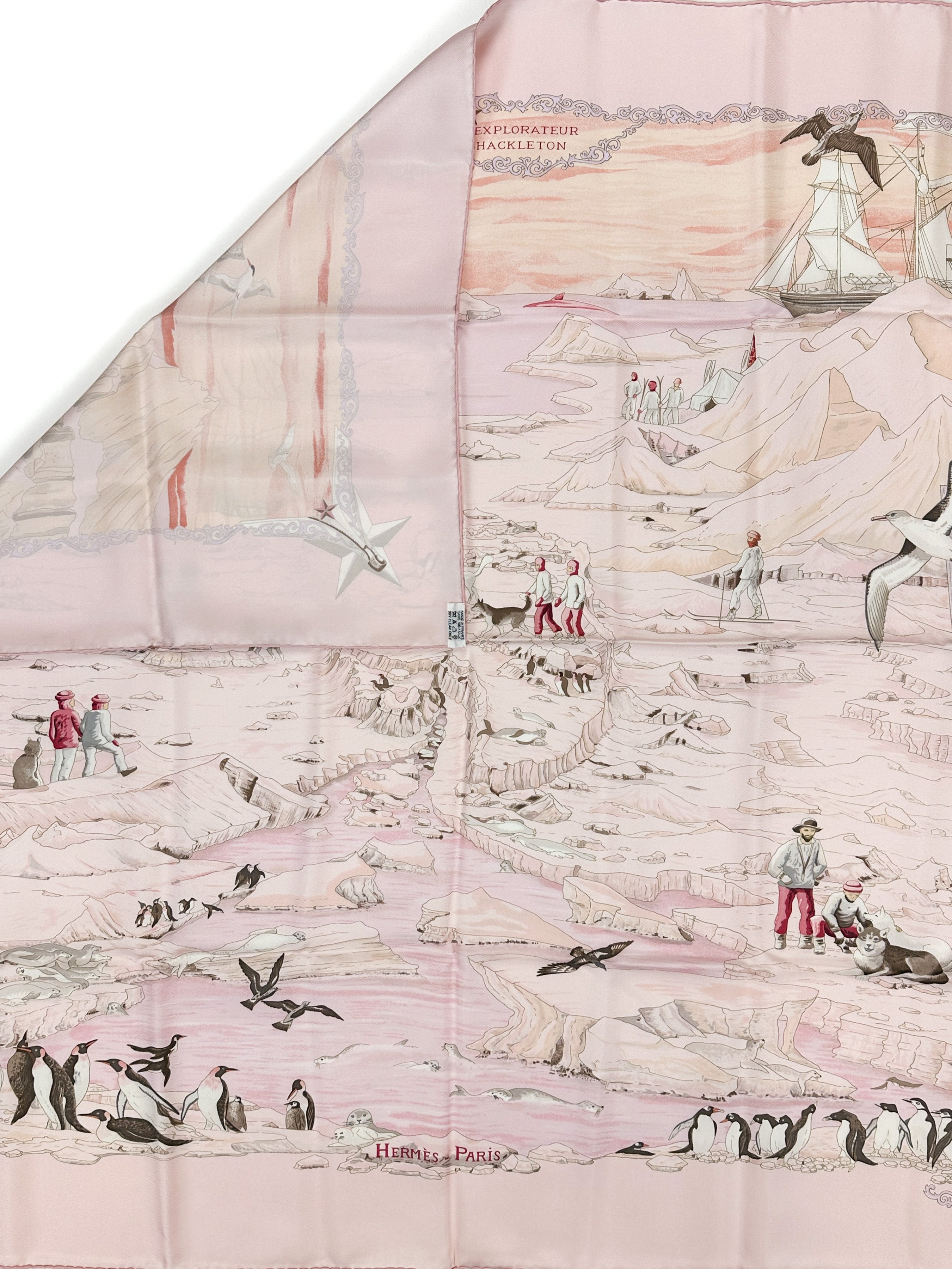 Hermès Hommage à l'Explorateur Sir Ernest Shackleton 90