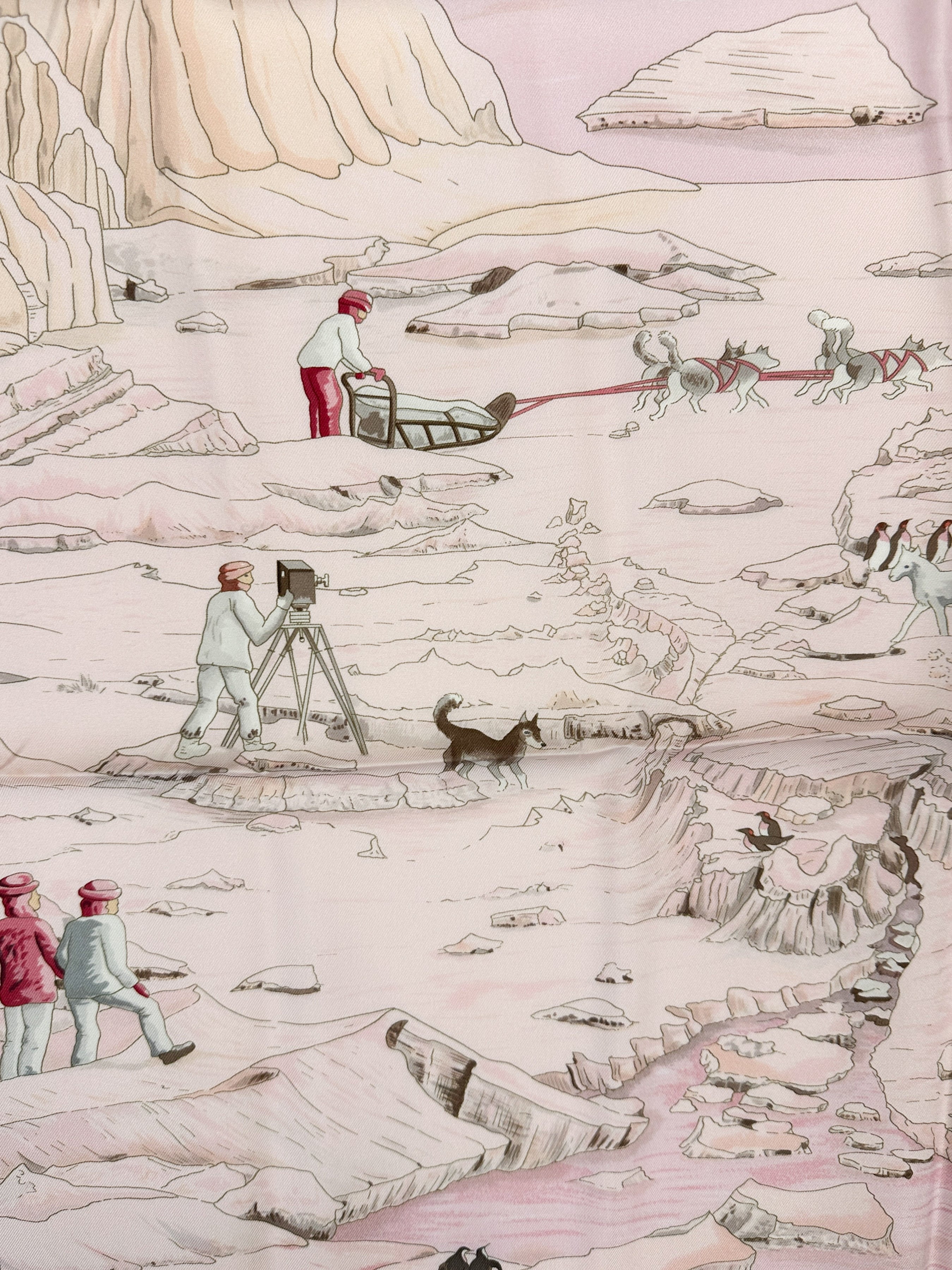 Hermès Hommage à l'Explorateur Sir Ernest Shackleton 90