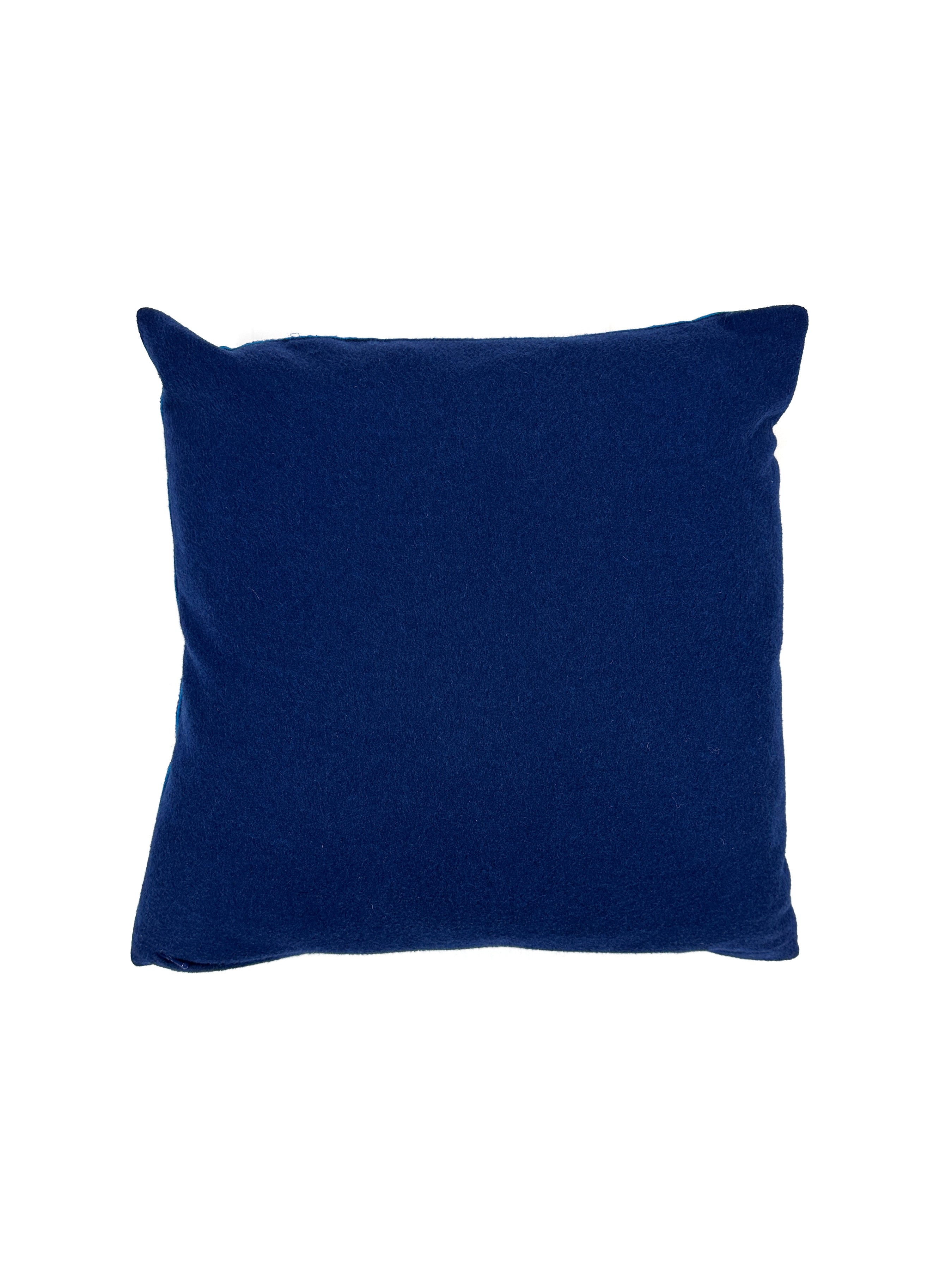Hermès Les Cavaliers Embroidered Cashmere Pillow