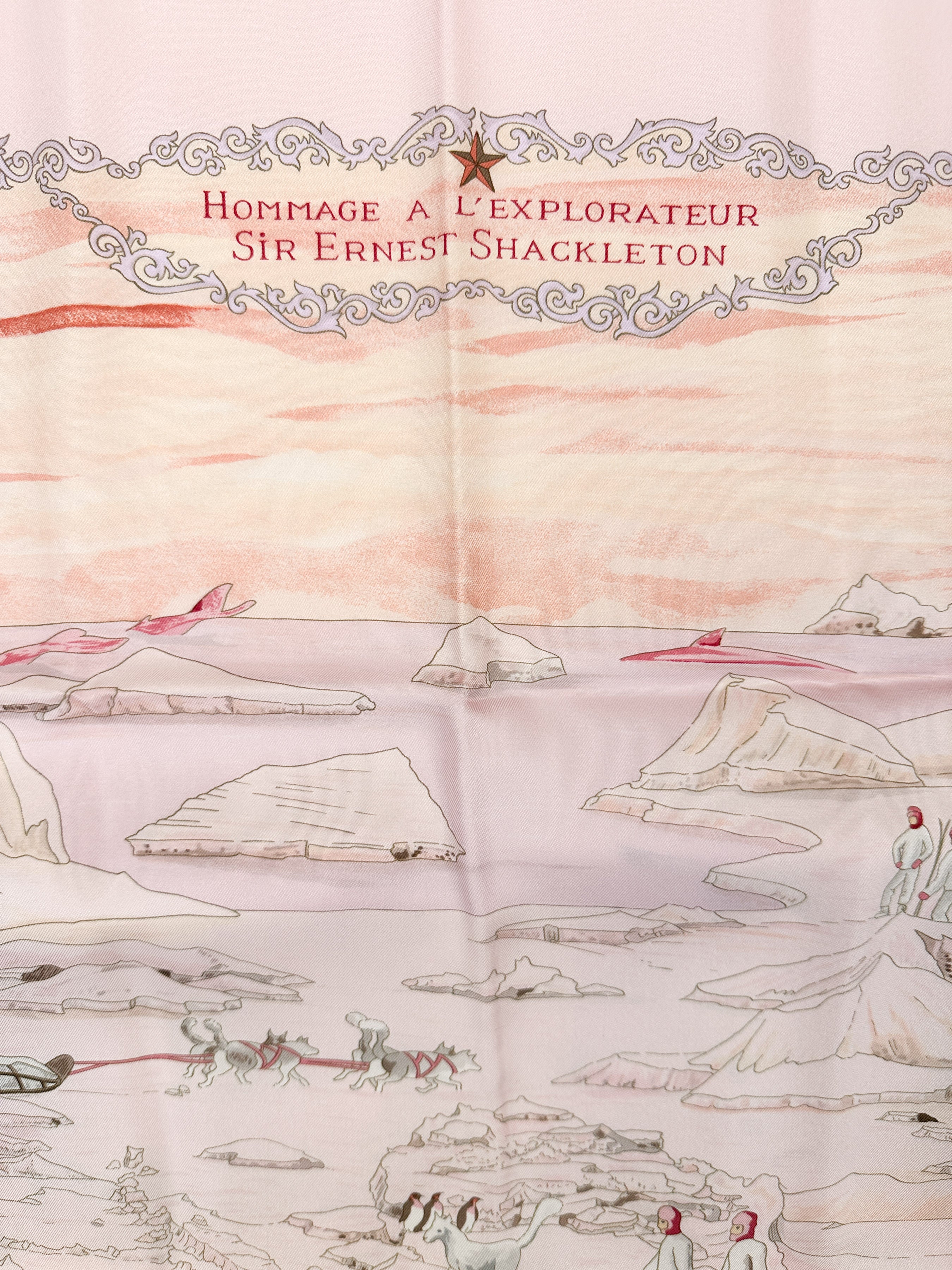 Hermès Hommage à l'Explorateur Sir Ernest Shackleton 90