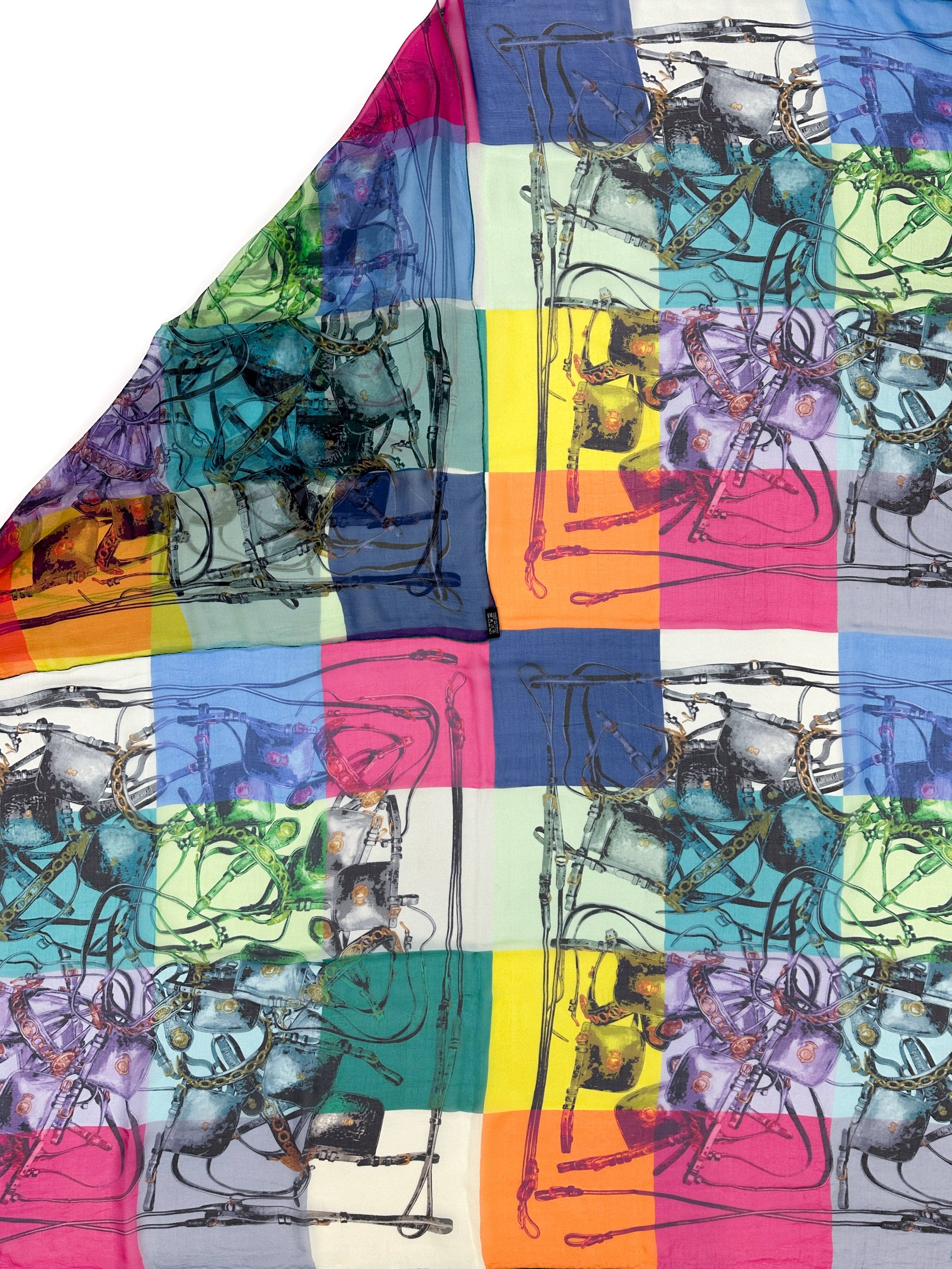 Hermès Brides Rebelles Mousseline 140