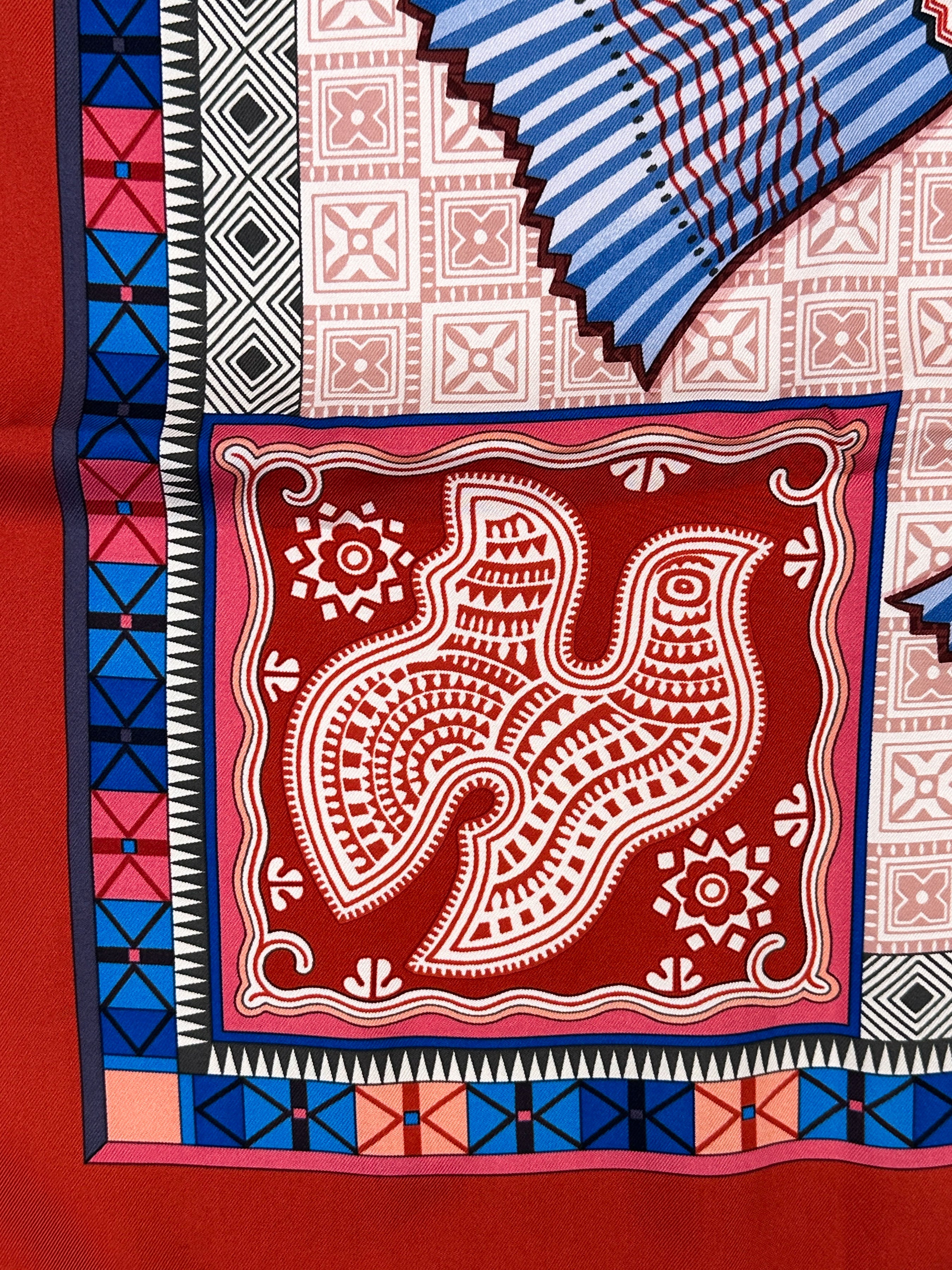 Hermès Cent Plis des Miao 90