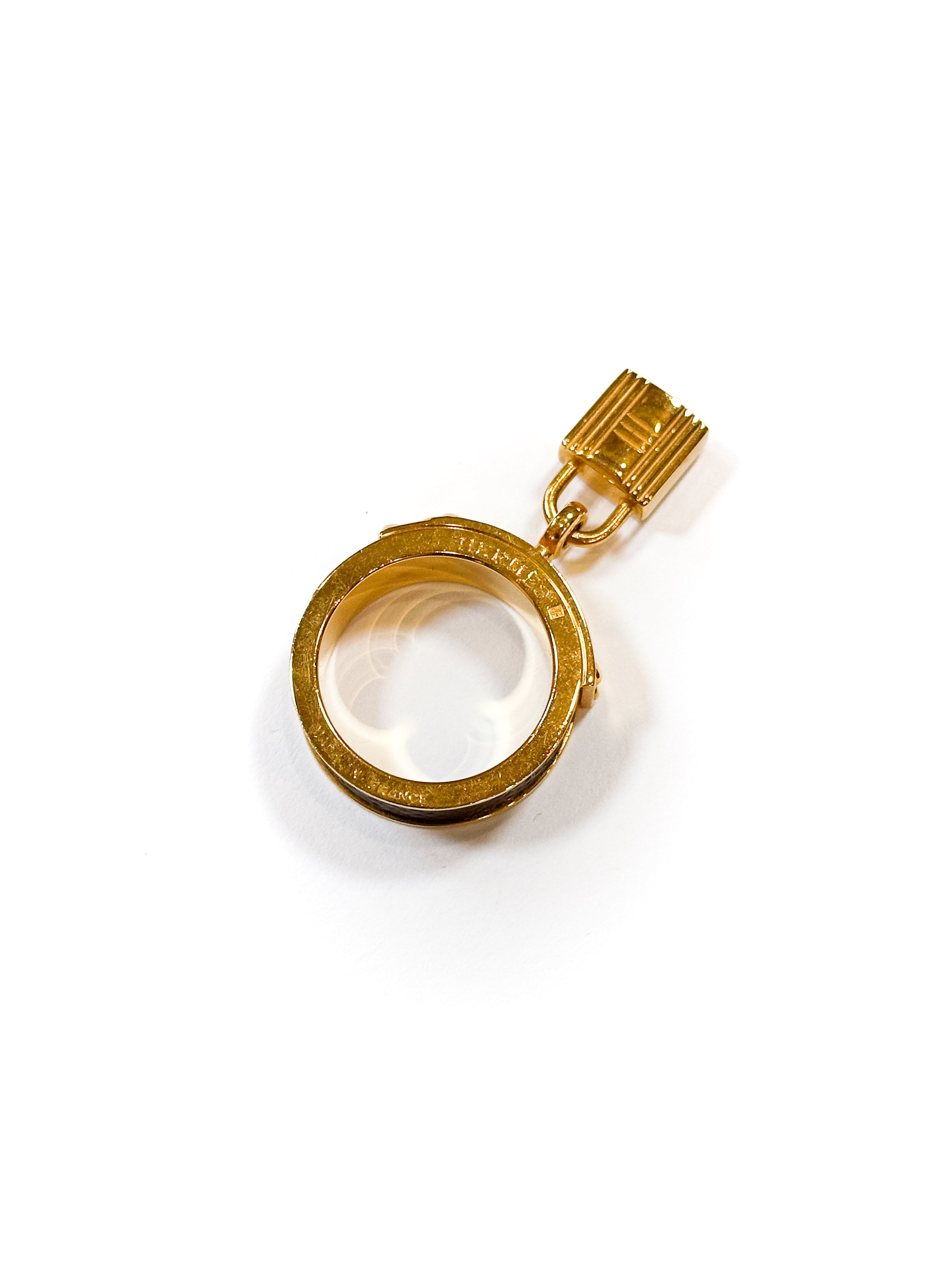 Hermès Kelly Lock Epsom Scarf Ring