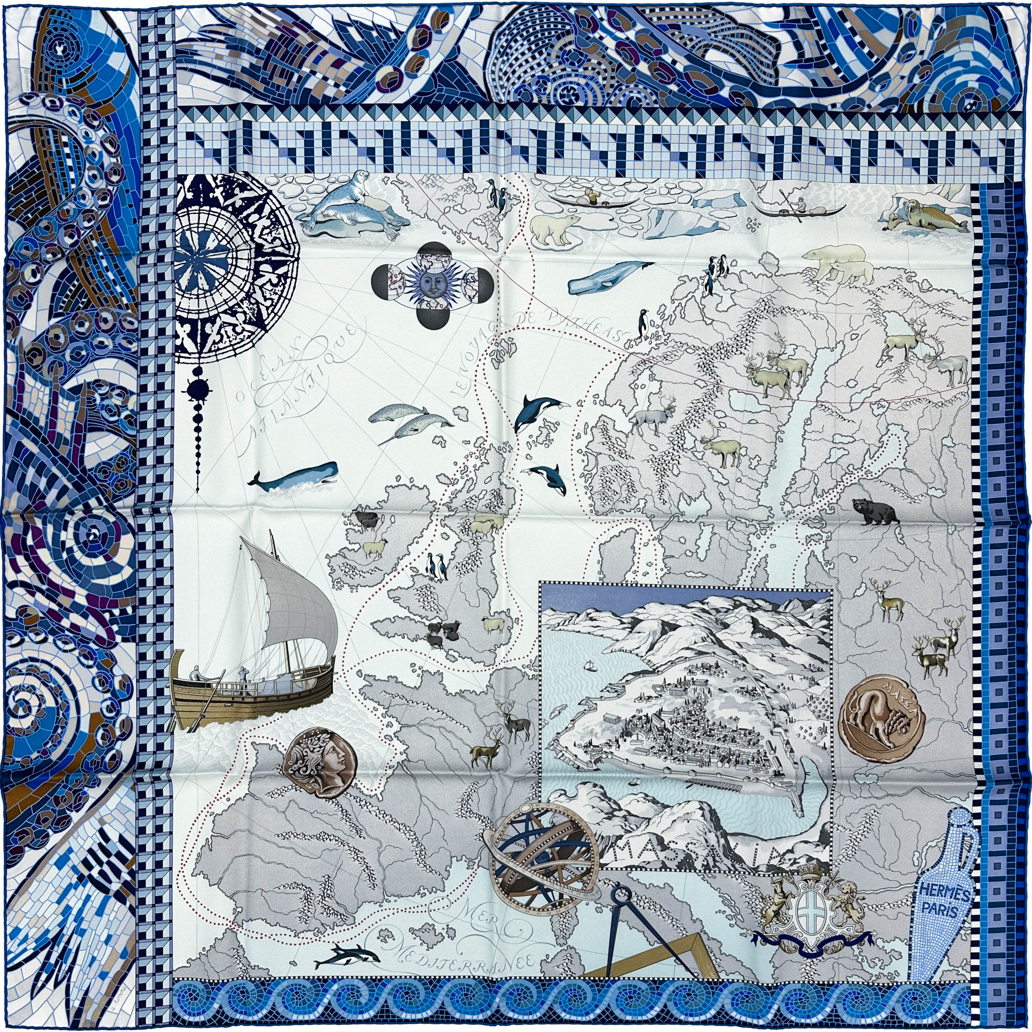 Hermès Le Voyage de Pytheas 90