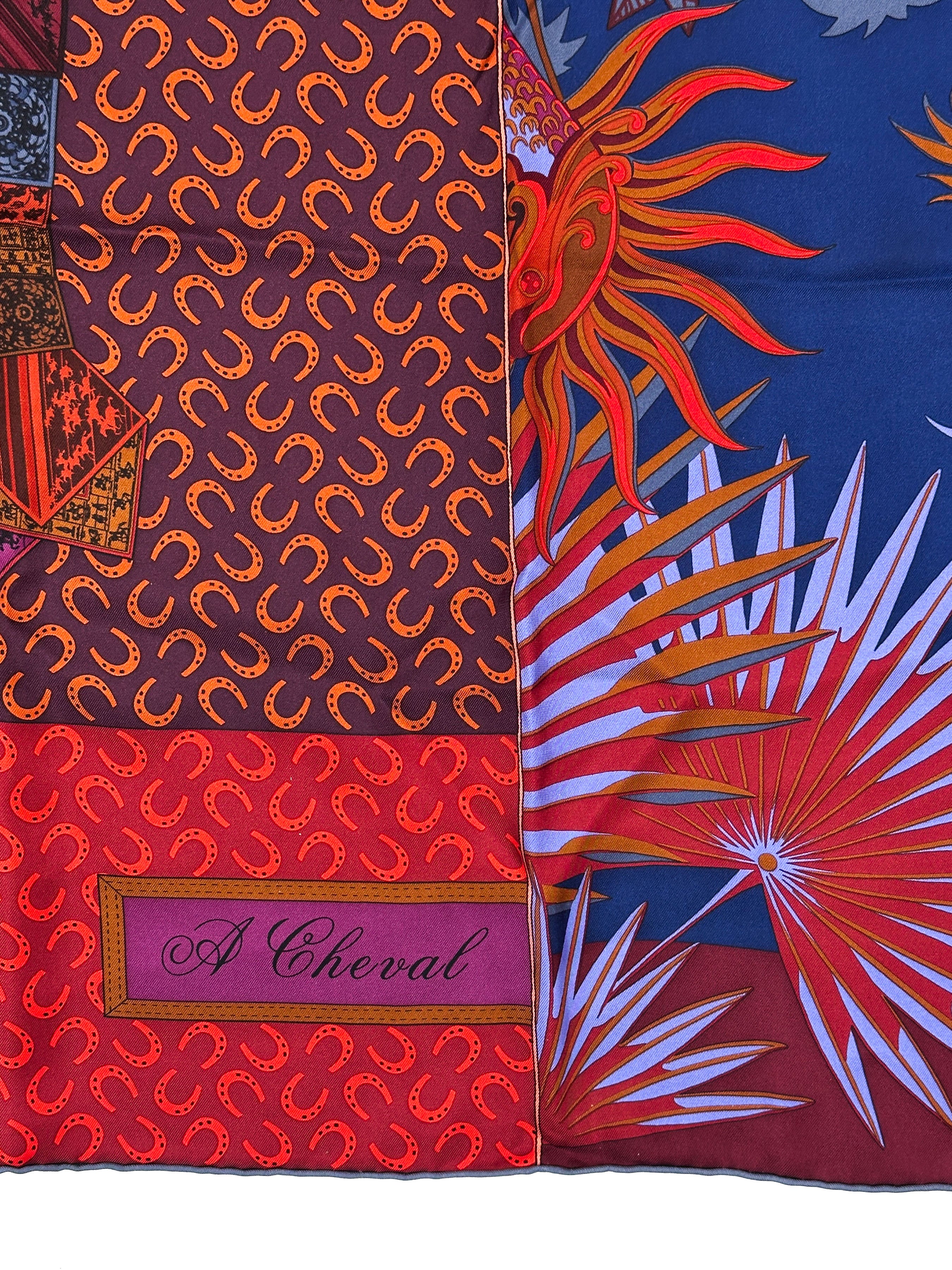 Hermès Cheval Phoenix Silk 140