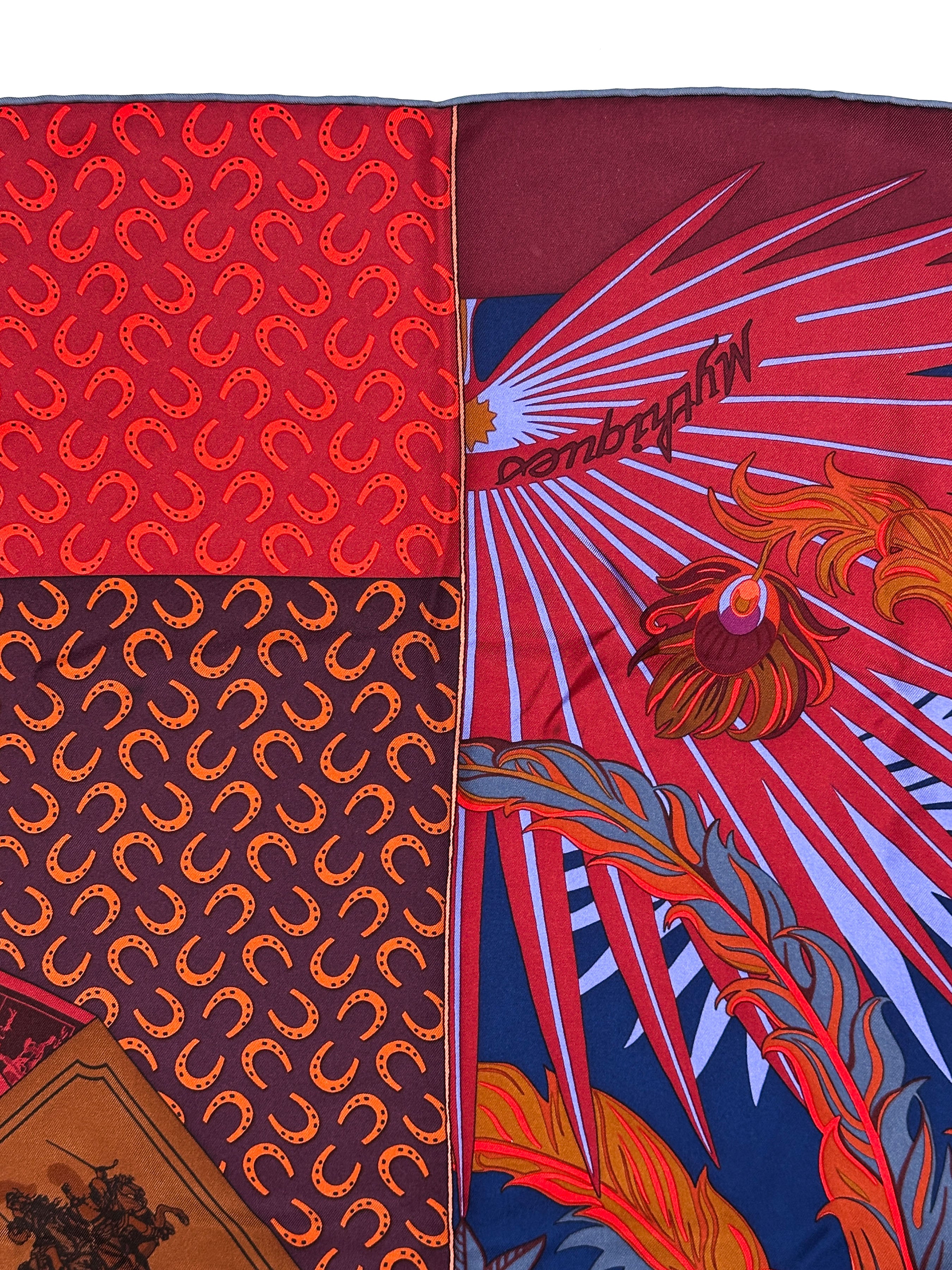 Hermès Cheval Phoenix Silk 140