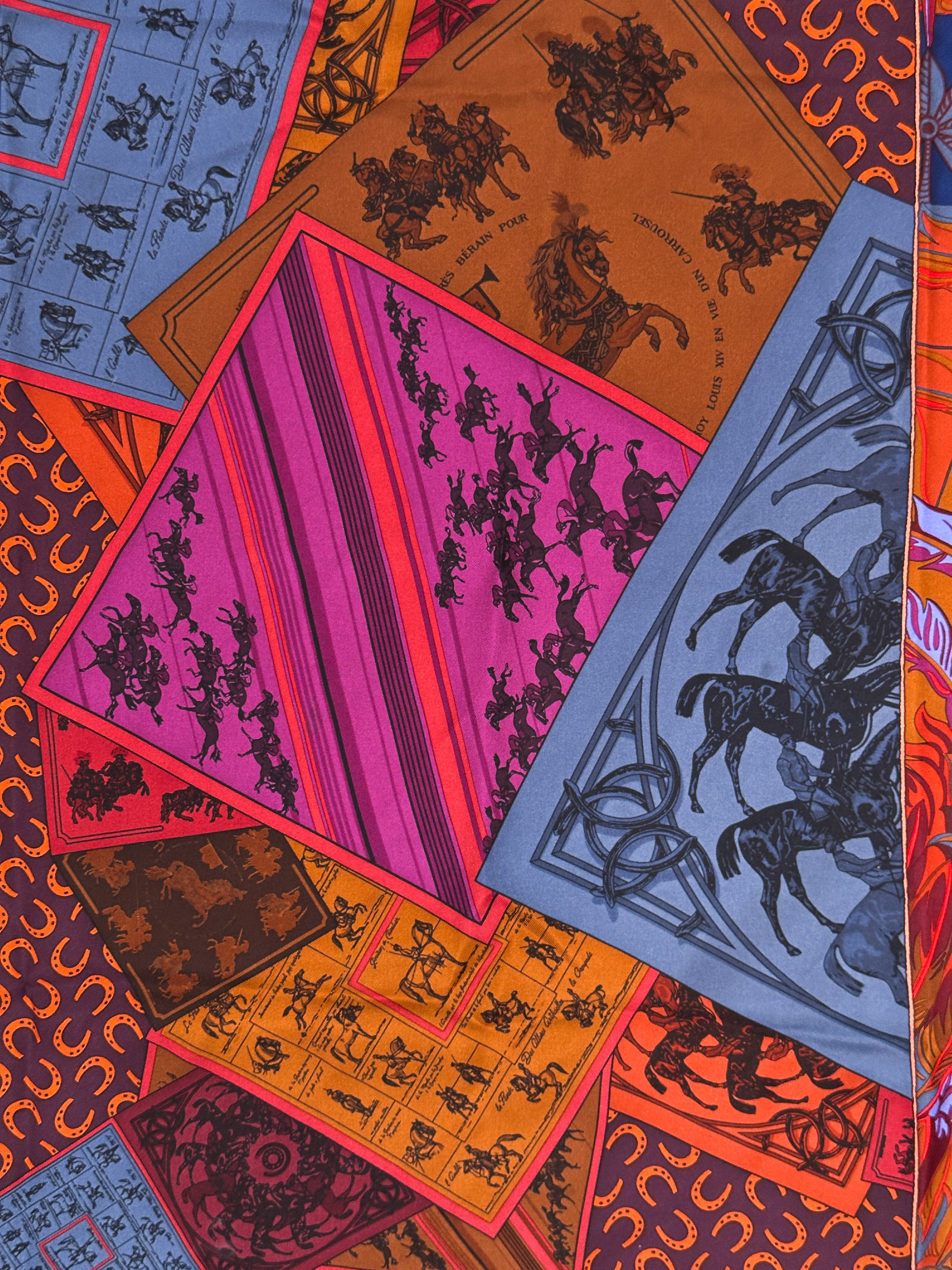 Hermès Cheval Phoenix Silk 140