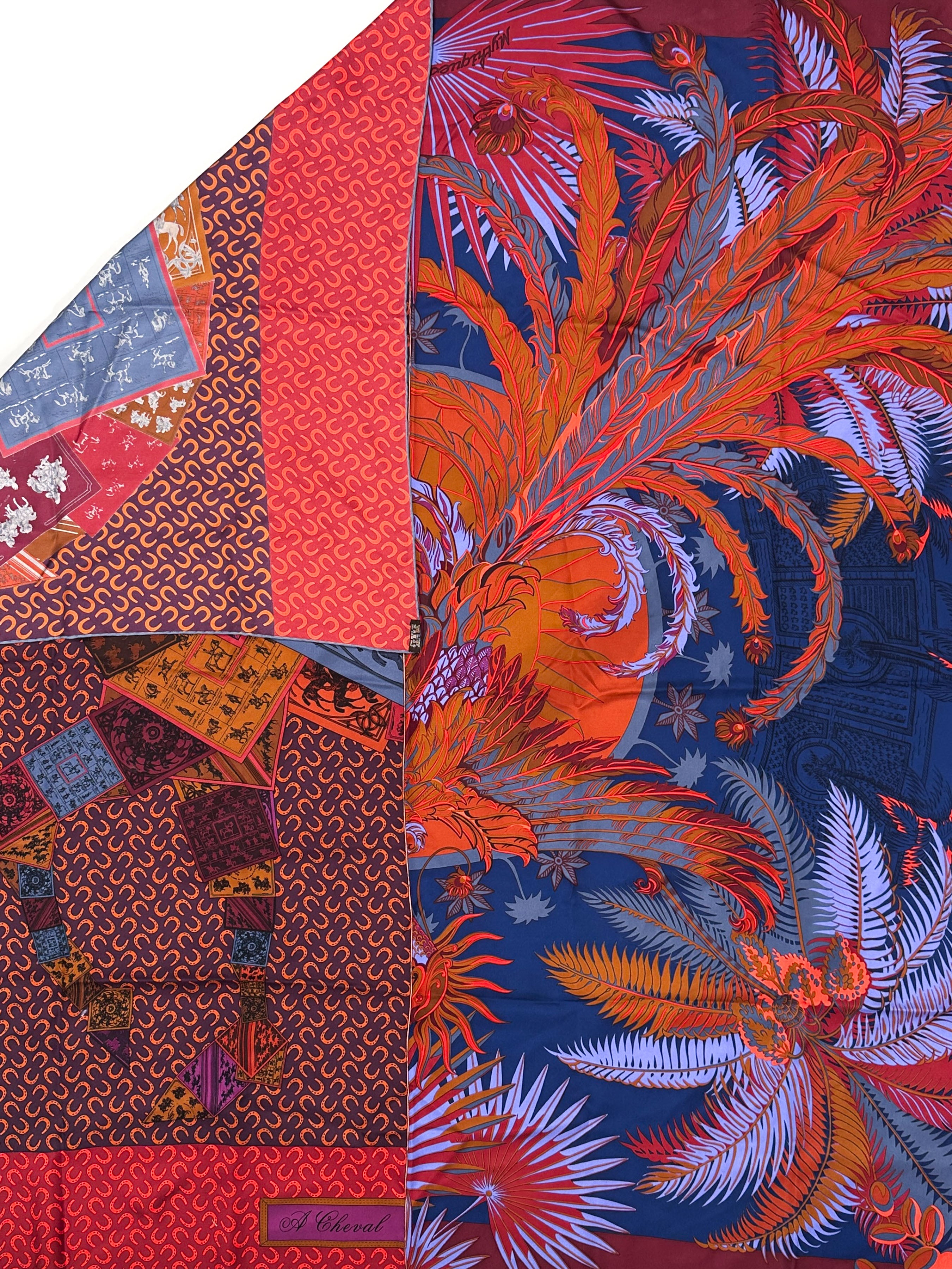 Hermès Cheval Phoenix Silk 140
