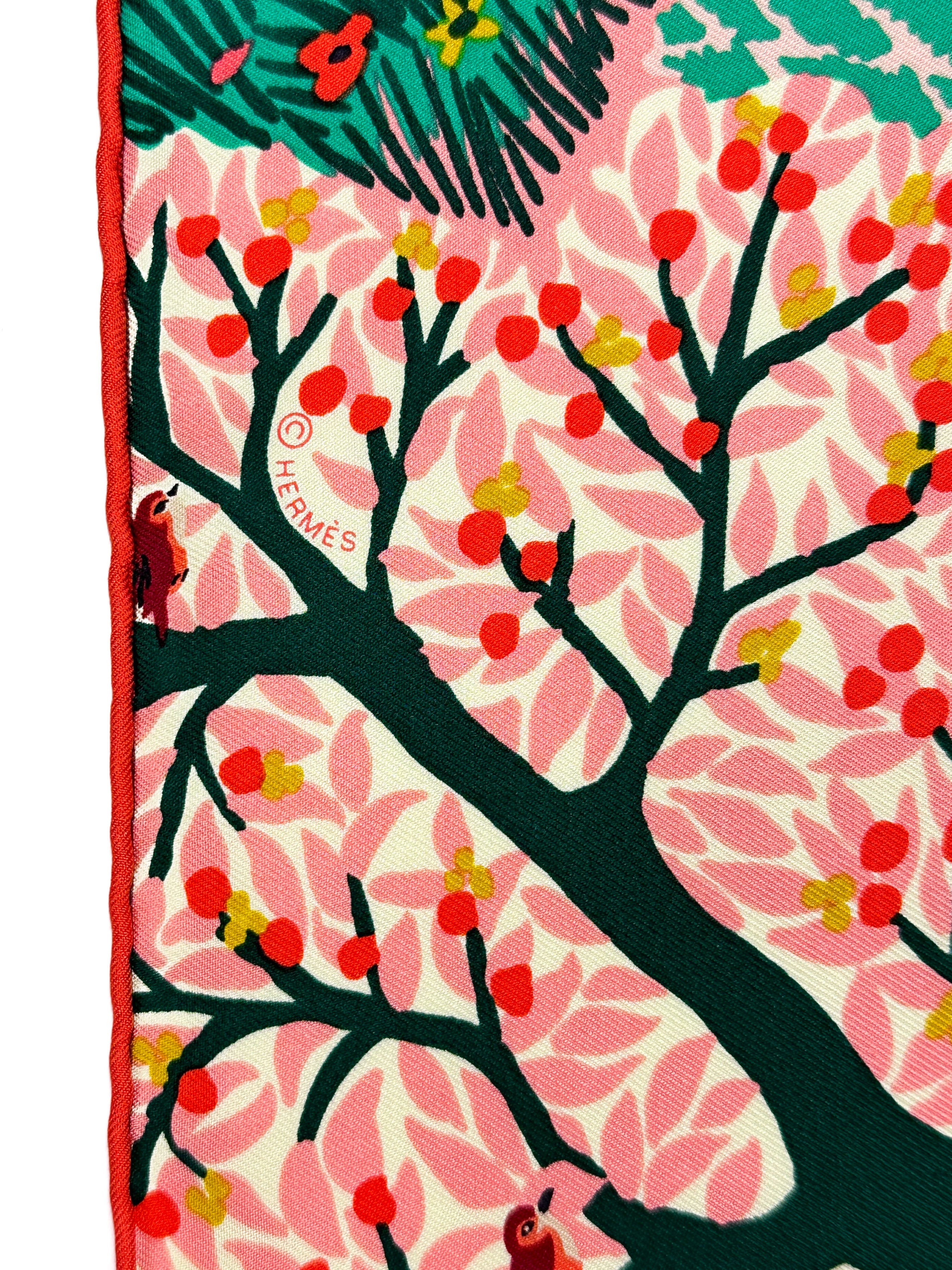 Hermès Dans un Jardin Anglais Detail 45