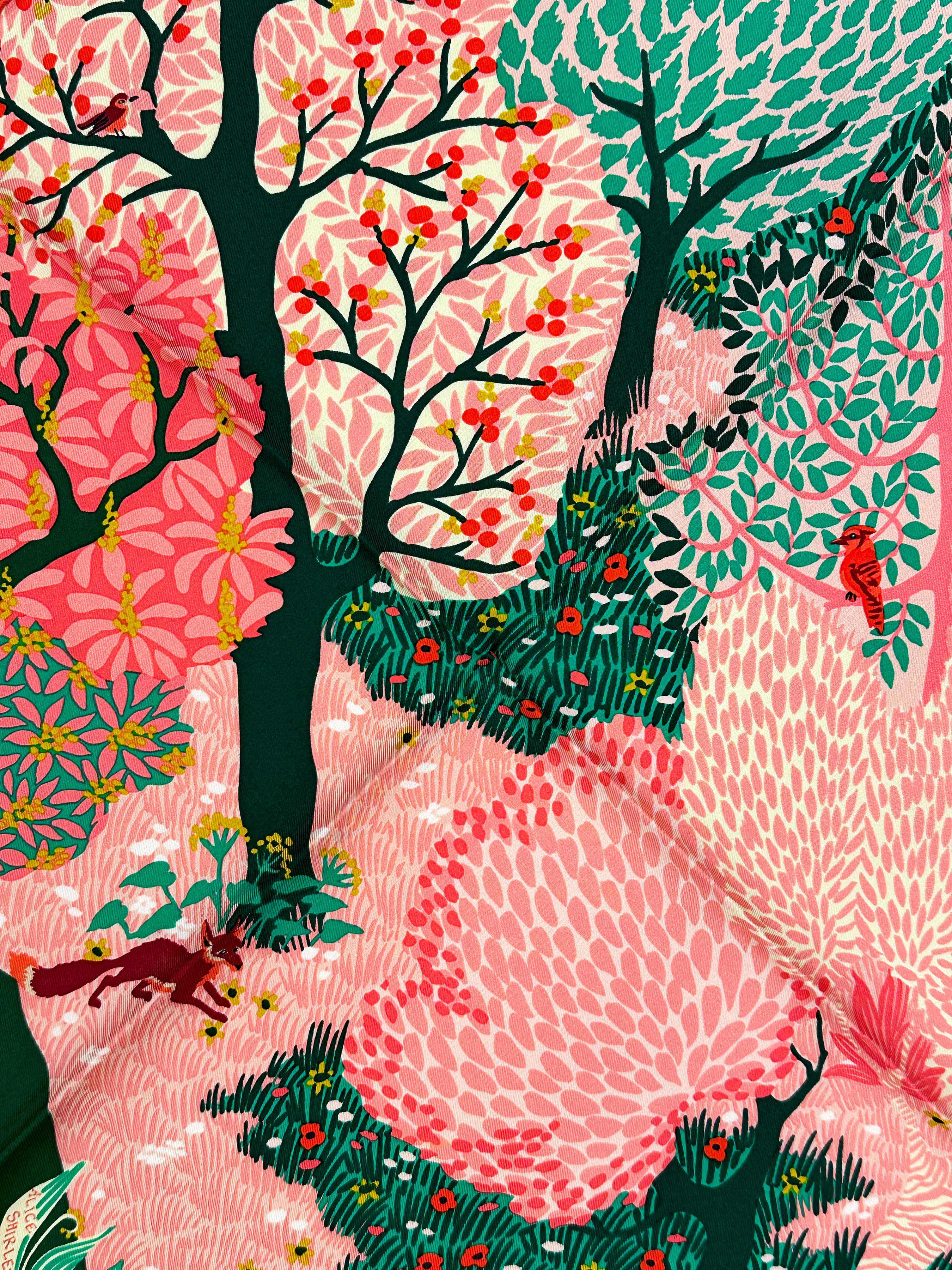 Hermès Dans un Jardin Anglais Detail 45