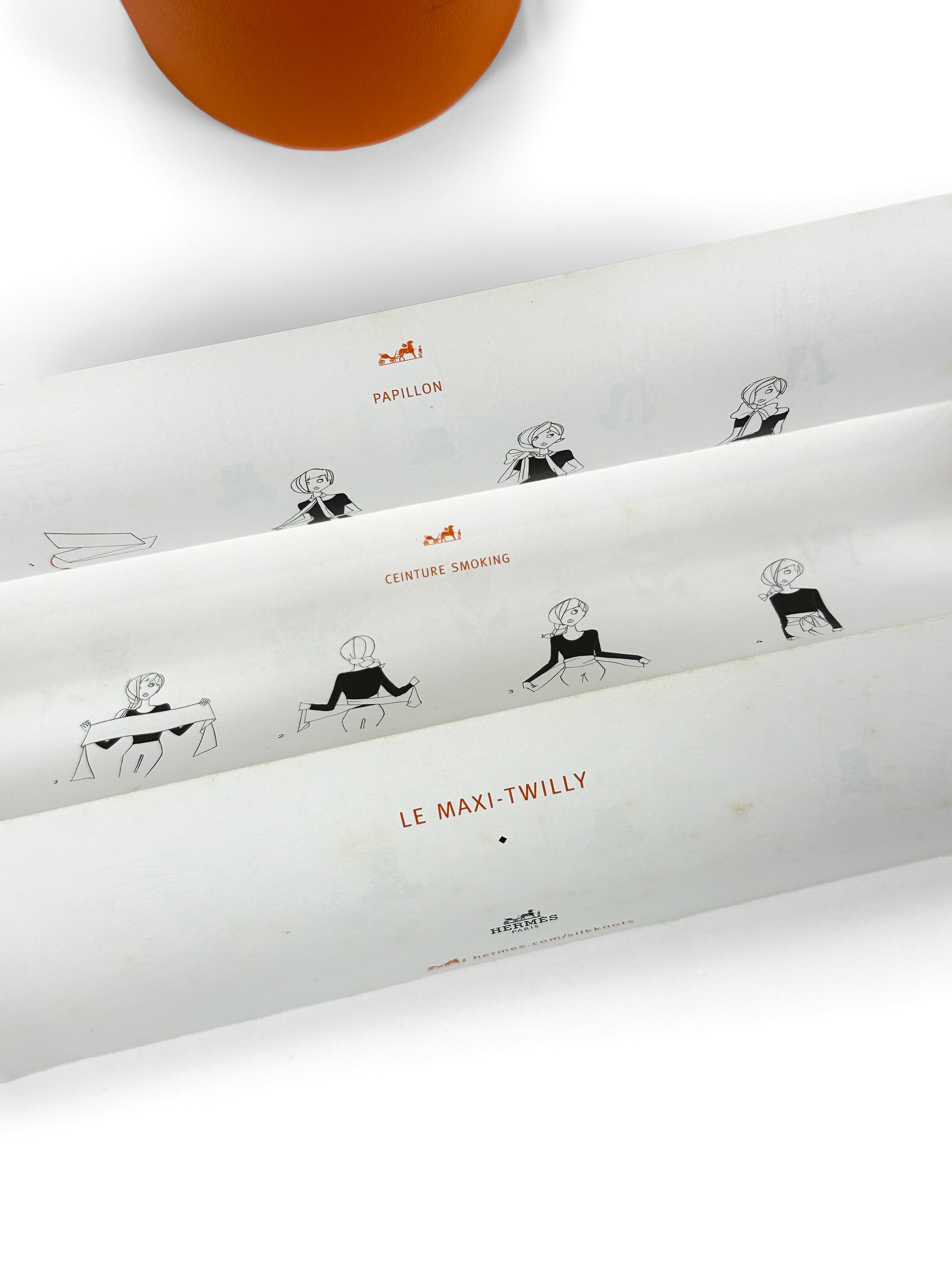 Hermès Bouquet Sellier Maxi Twilly