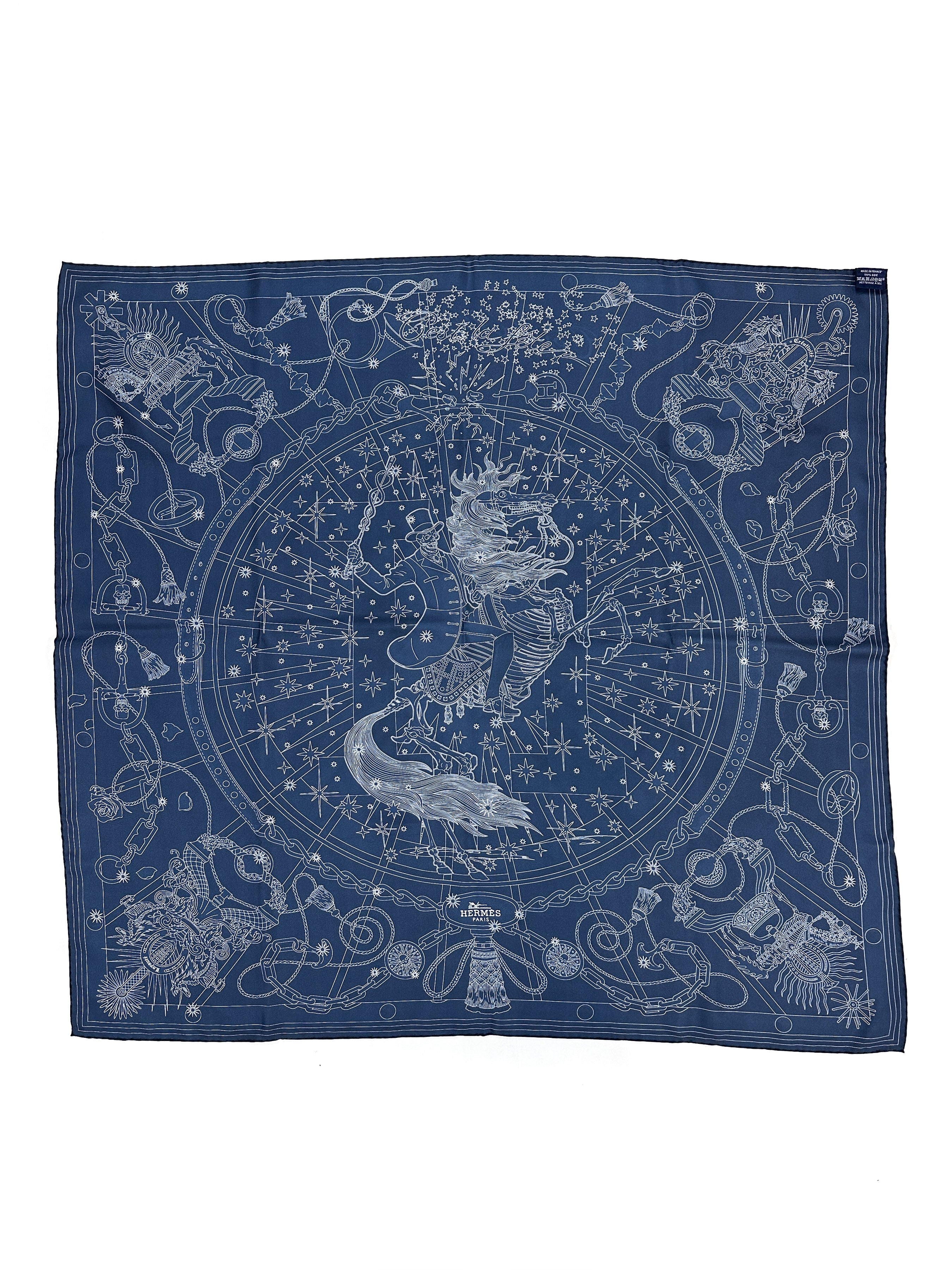 Hermès C'est La Fête Double Face 90