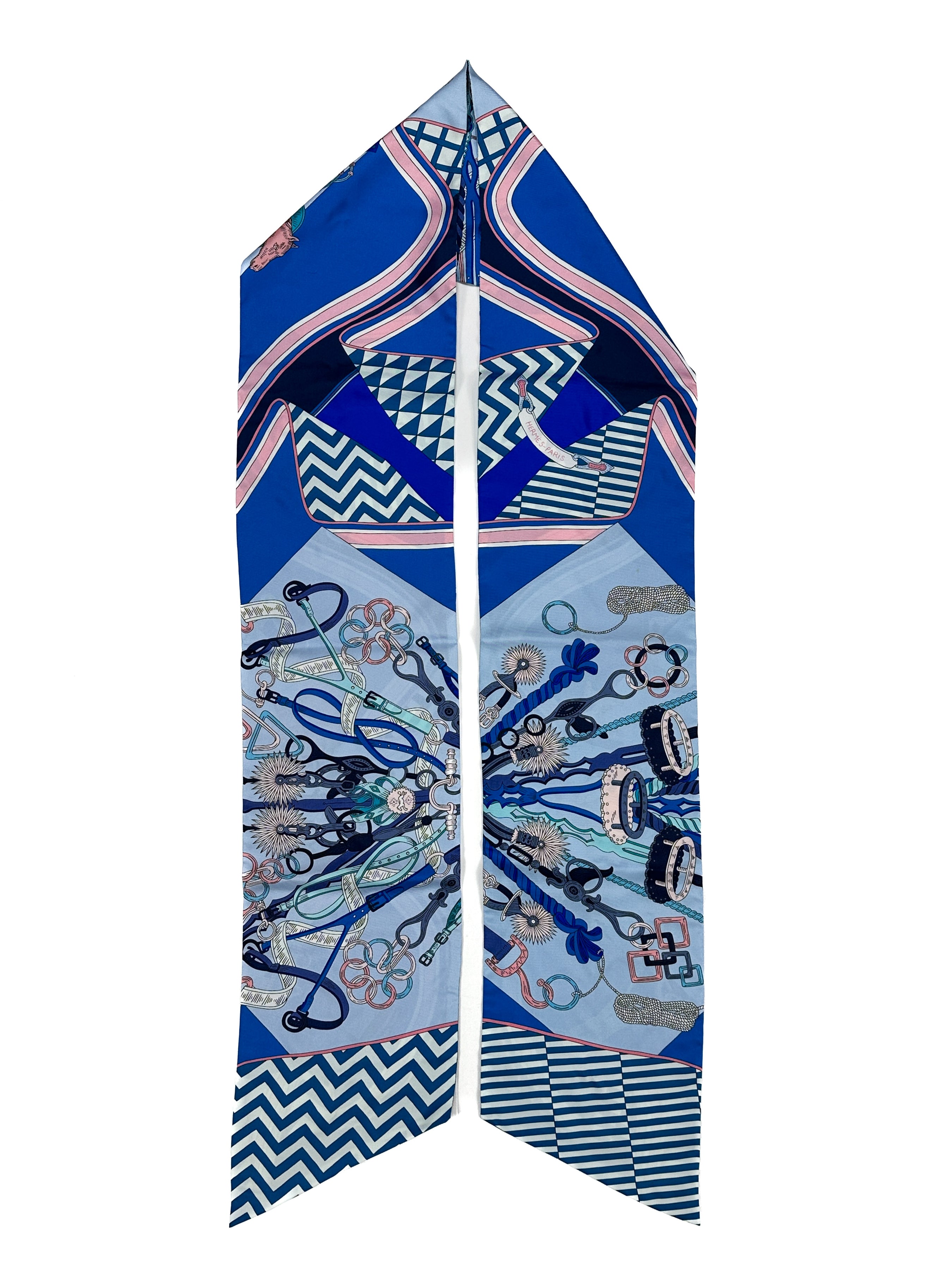 Hermès Bouquet Sellier Maxi Twilly